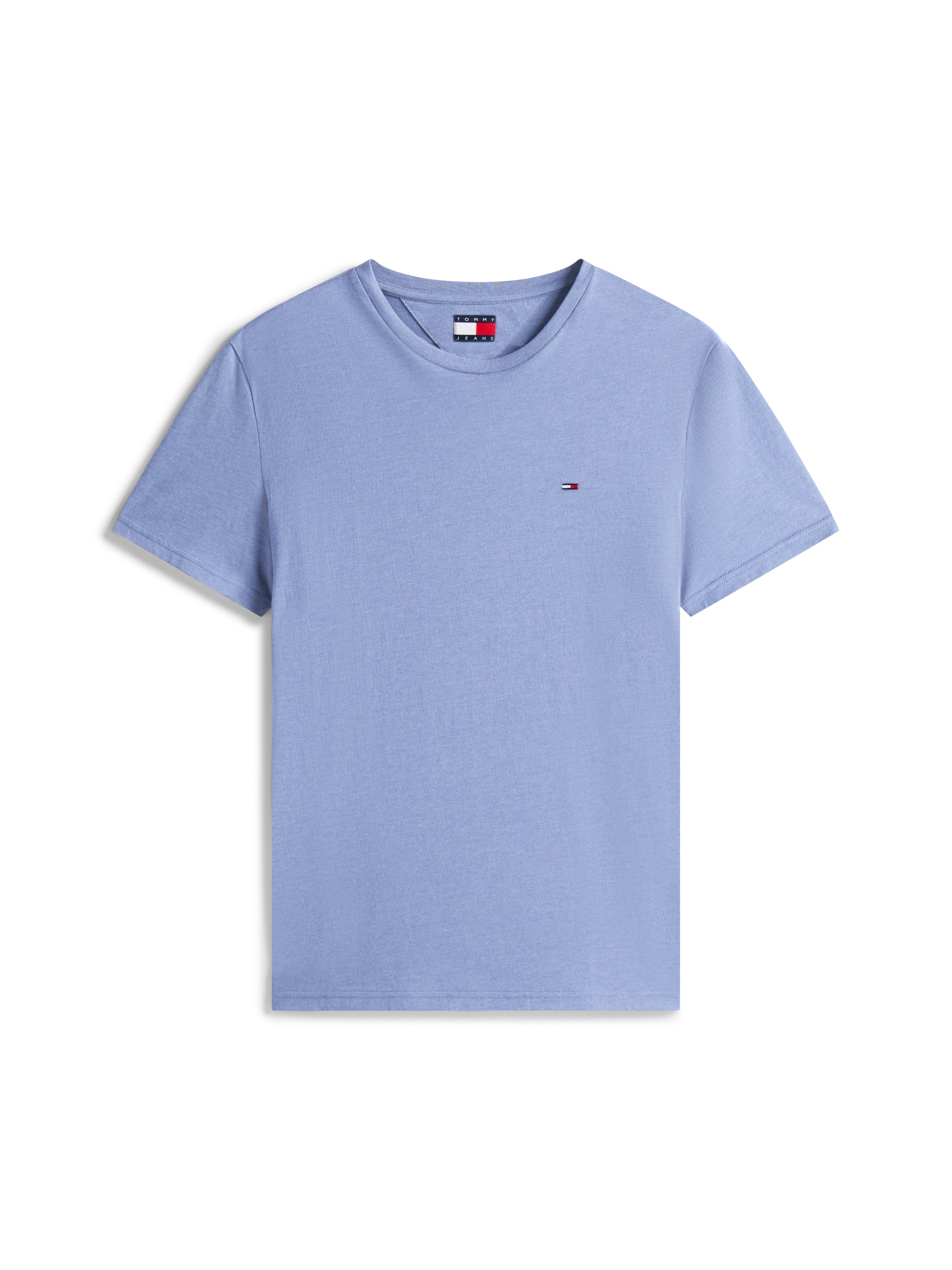Thumbnail - Tommy Jeans T-Shirt "TJM XSLIM JASPE HTR TEE EXT", Mit Rundhalsausschnitt