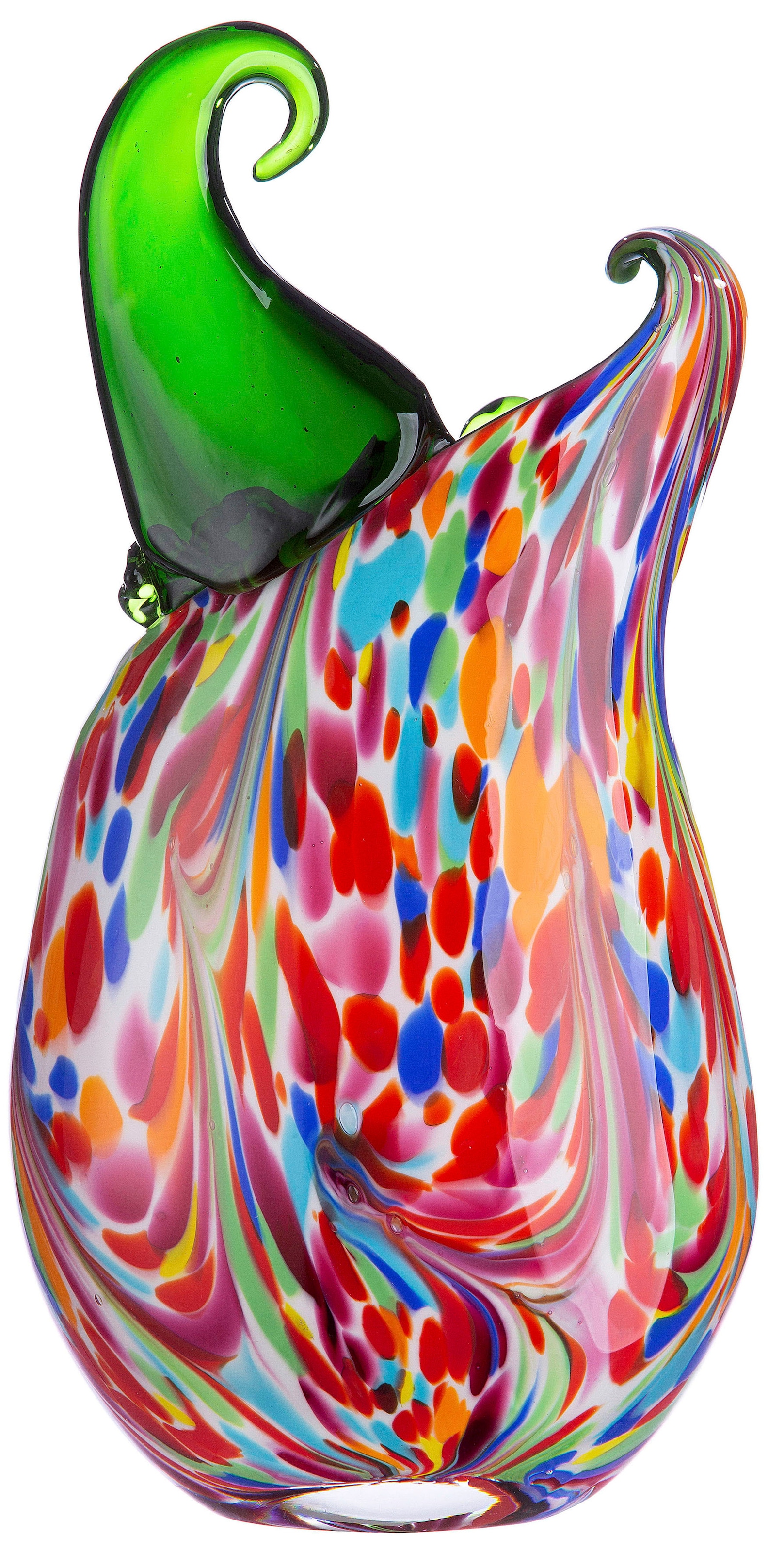 durchgefärbtem Gilde »Venito, Glas, Casablanca by cm BAUR (1 Dekovase«, Vase Tischvase Höhe | St.), aus ca. 35