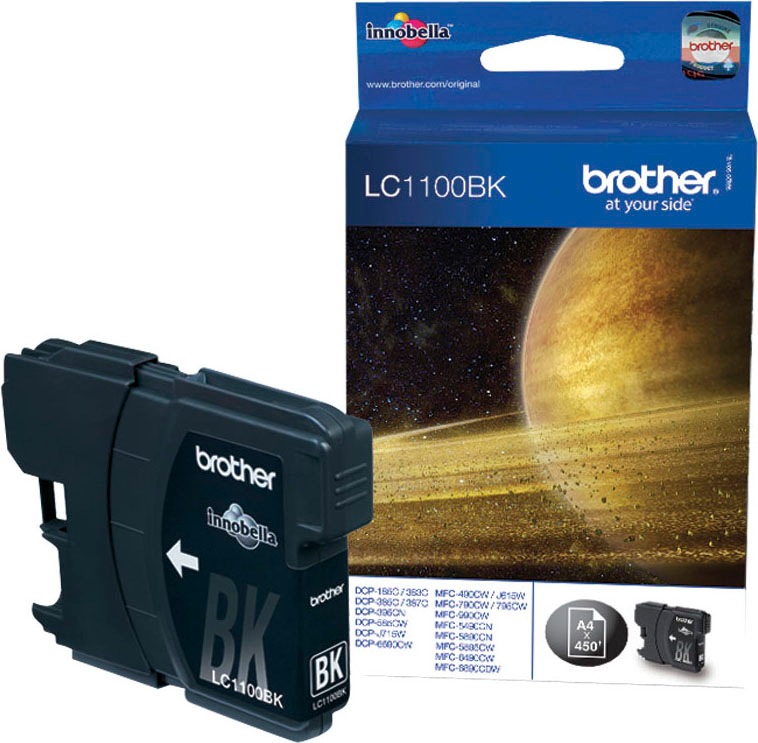 Brother Tintenpatrone »LC-1100BK« (1 St.)