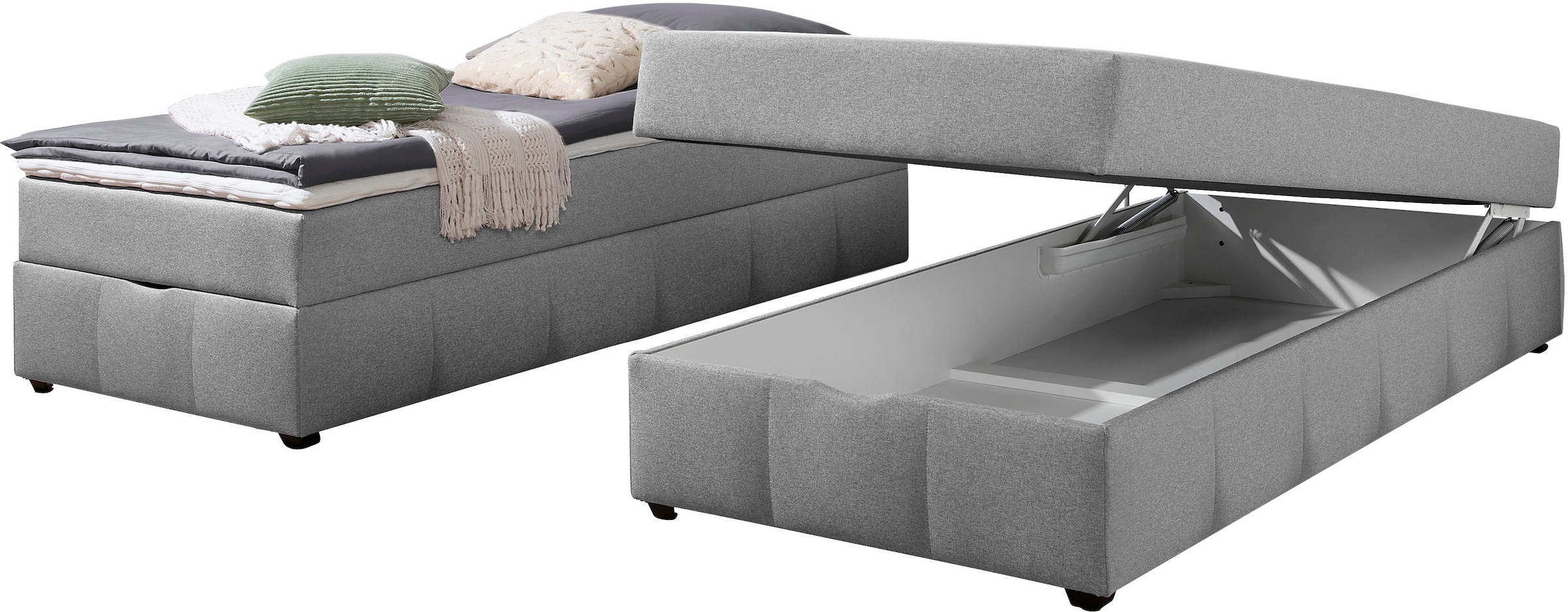 Home affaire Boxbett Boxbett ohne Kopfteil, inkl. Topper