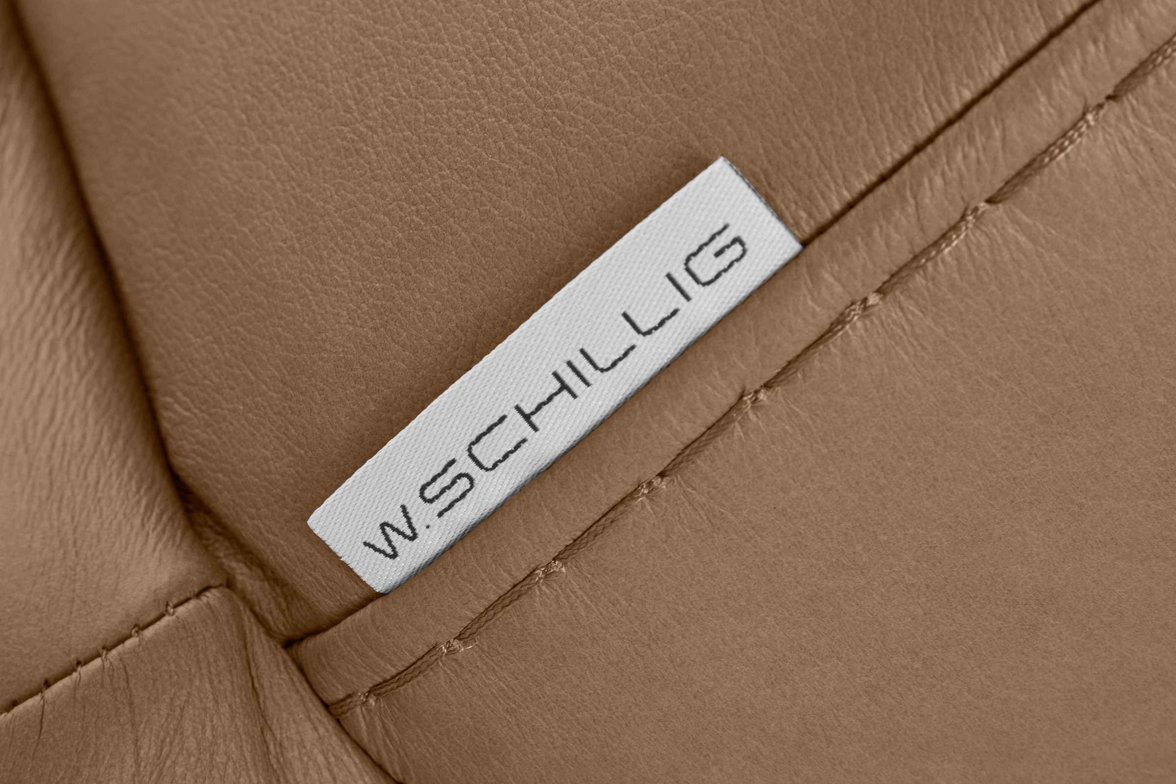 W.SCHILLIG 2,5-Sitzer »montanaa«, mit Metallfüßen in Chrom glänzend, Breite 232 cm