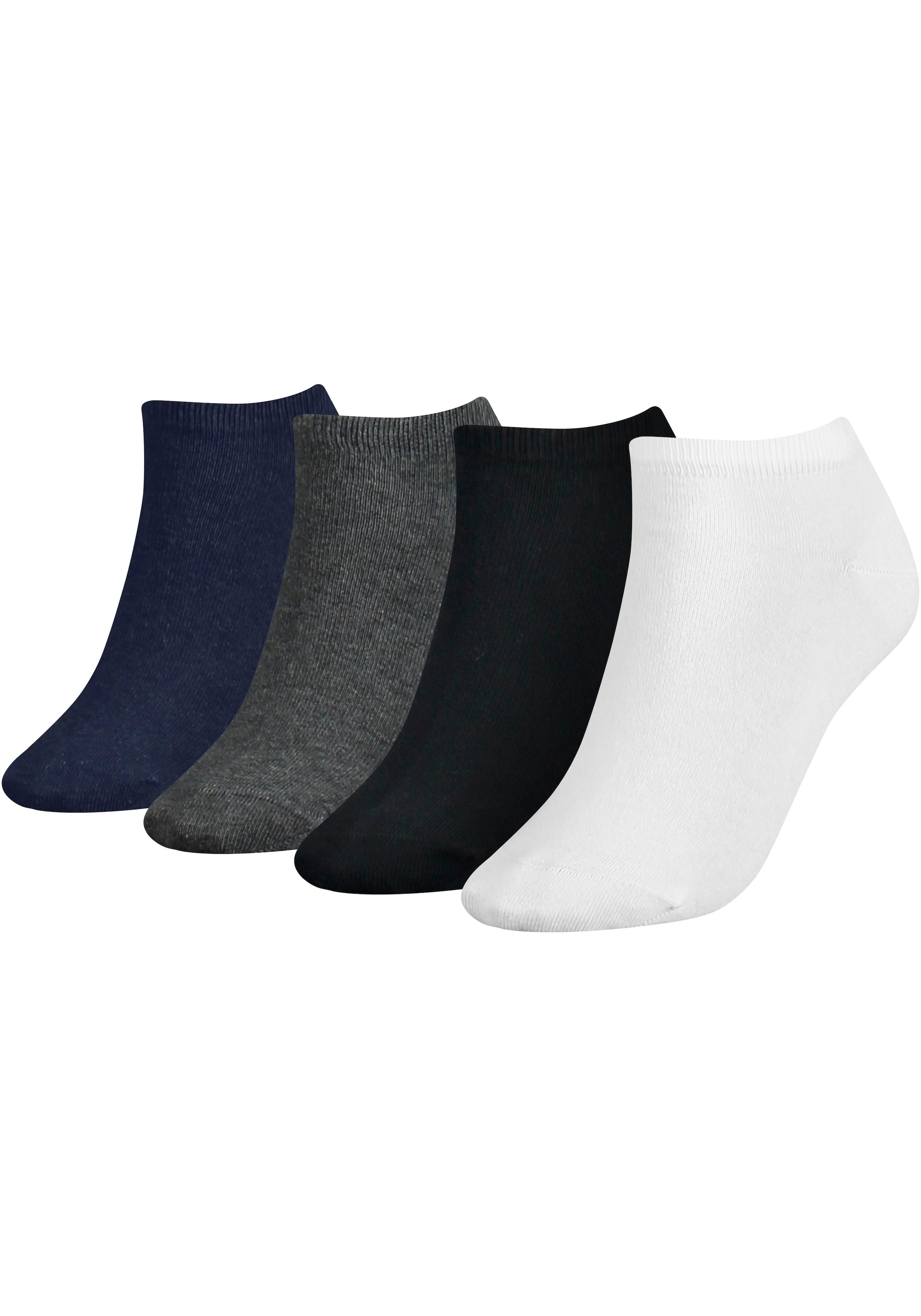 Tommy Hilfiger Sneakersocken "TH WOMEN 4P SNEAKER ECOM" Packung, 4 Paar, 4 günstig online kaufen