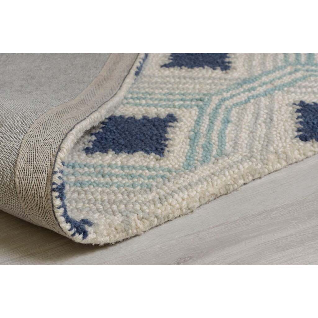 FLAIR RUGS Wollteppich »Marco«, rechteckig