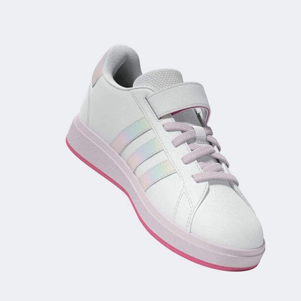 adidas Sportswear Klettschuh »GRAND COURT 2.0 KIDS«, Design auf den Spuren des adidas Superstar