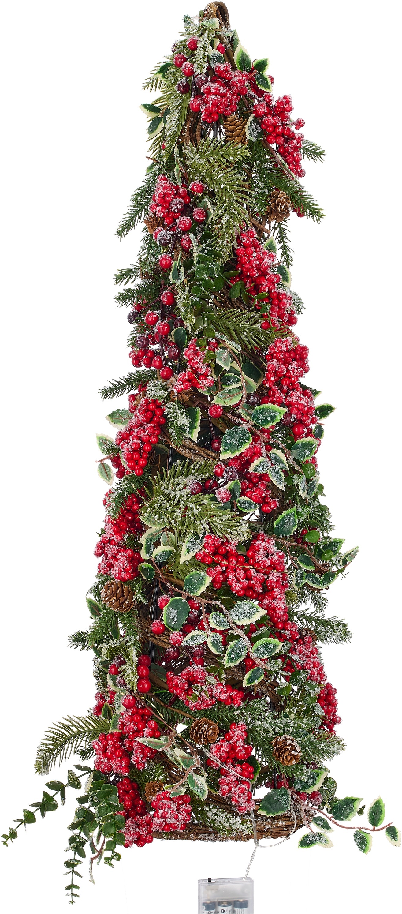 OTTO home Künstlicher Weihnachtsbaum "Weihnachtsbäumchen" mit LED-Beleuchtung