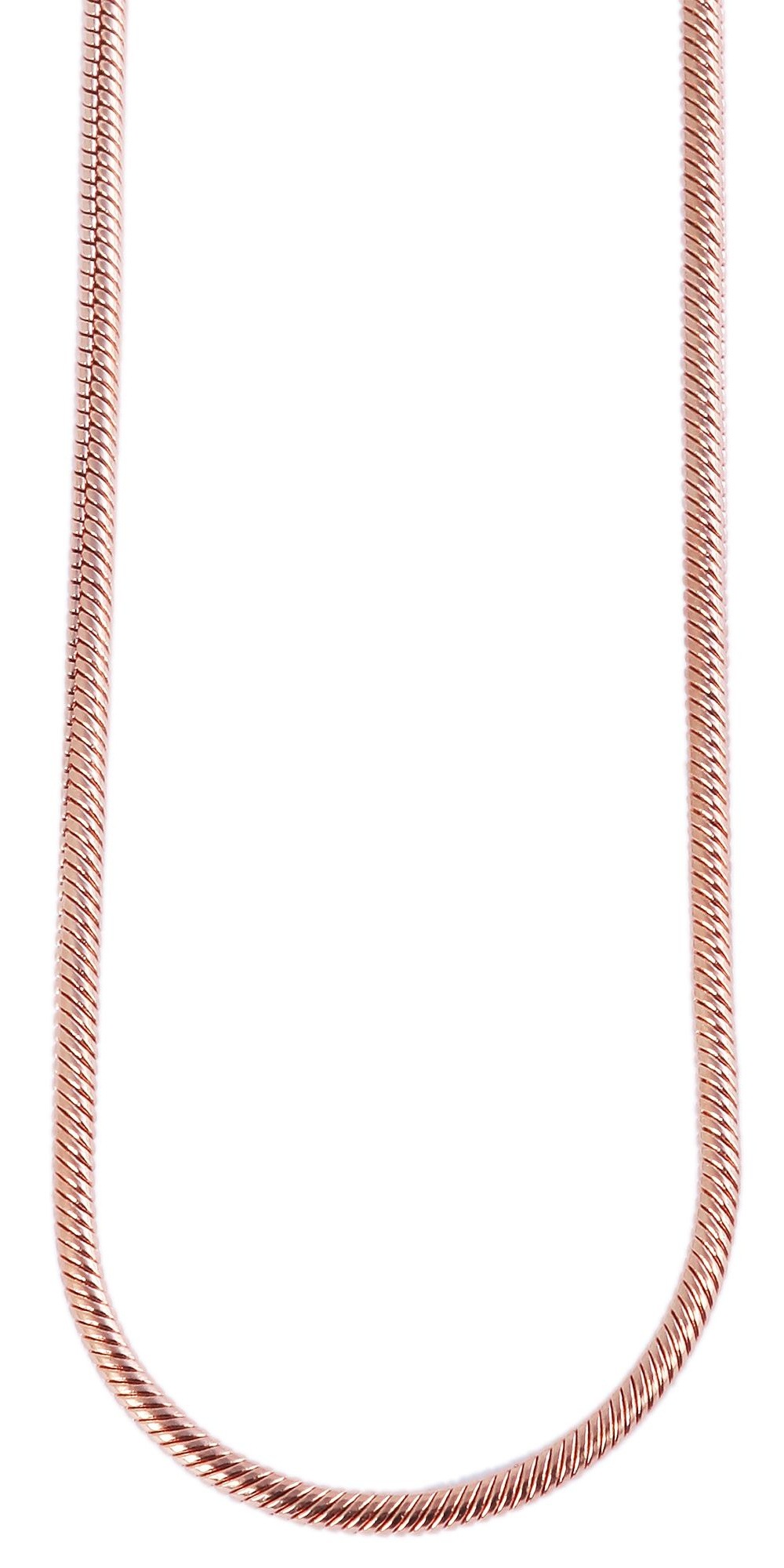 Adelia´s Kette ohne Anhänger »Halskette – Schlangenkette aus Edelstahl 50 cm« Ideal als Geschenk für besondere Anlässe