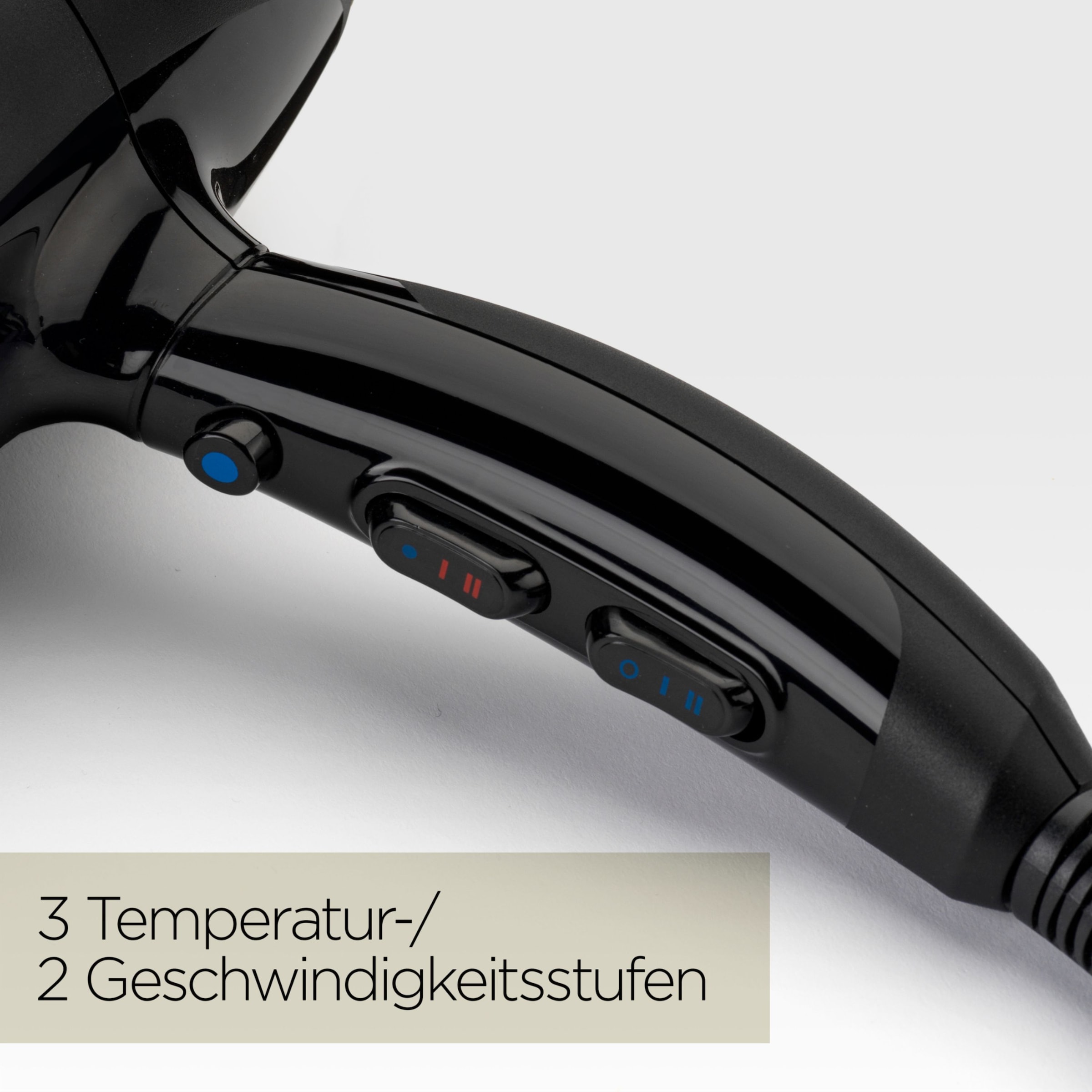 BaByliss Ionic-Haartrockner »BaByliss Super Pro 2300 Profi-Haartrockner, 6714E« 2.300 W 2 Aufsätze 2300W, Ionen-Technologie, Föhn mit 2 Aufsätzen, Made in Italy