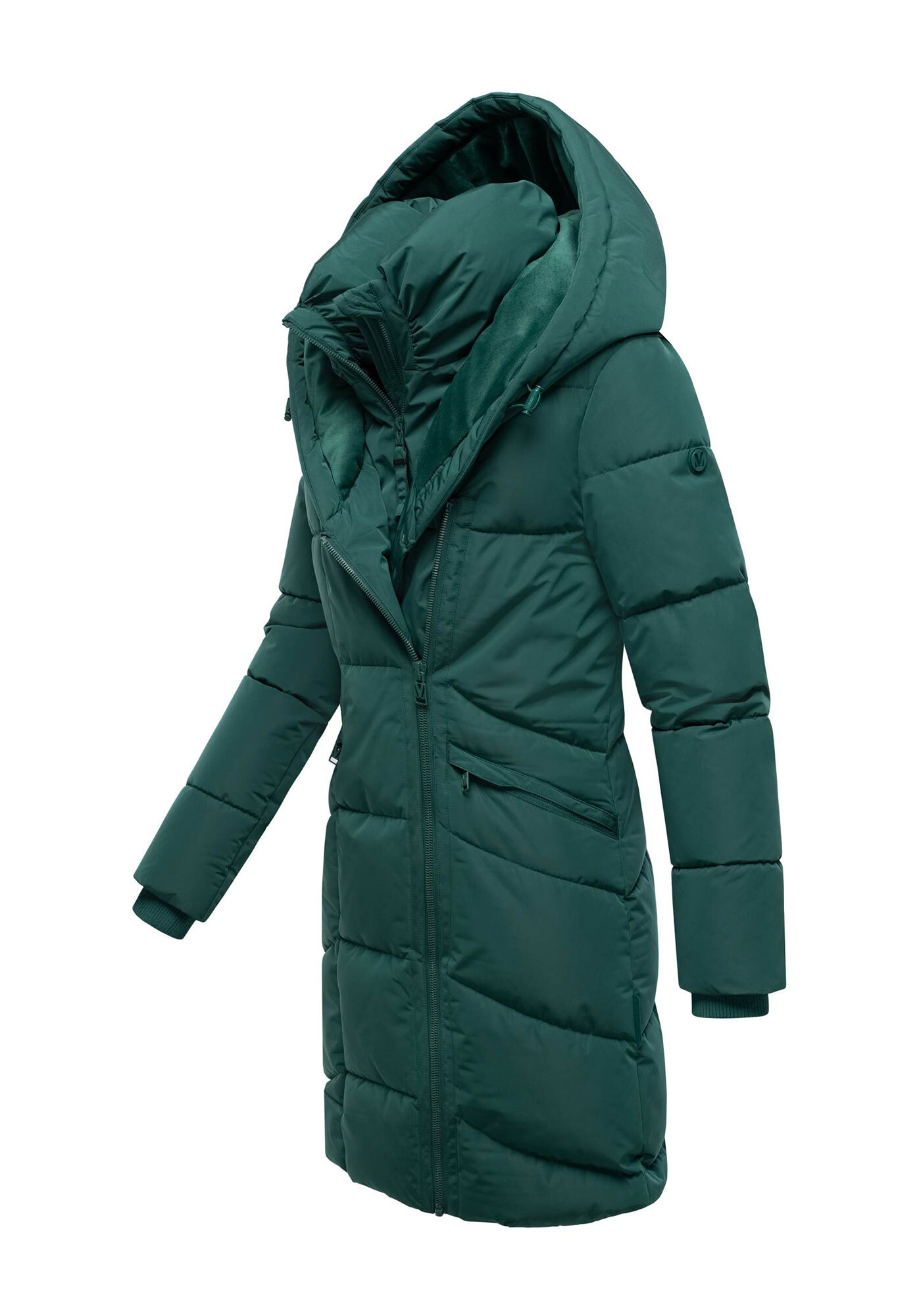 Marikoo Winterjacke »Virenaa«, mit extra hohem Kragen und warmem Fleecefutter