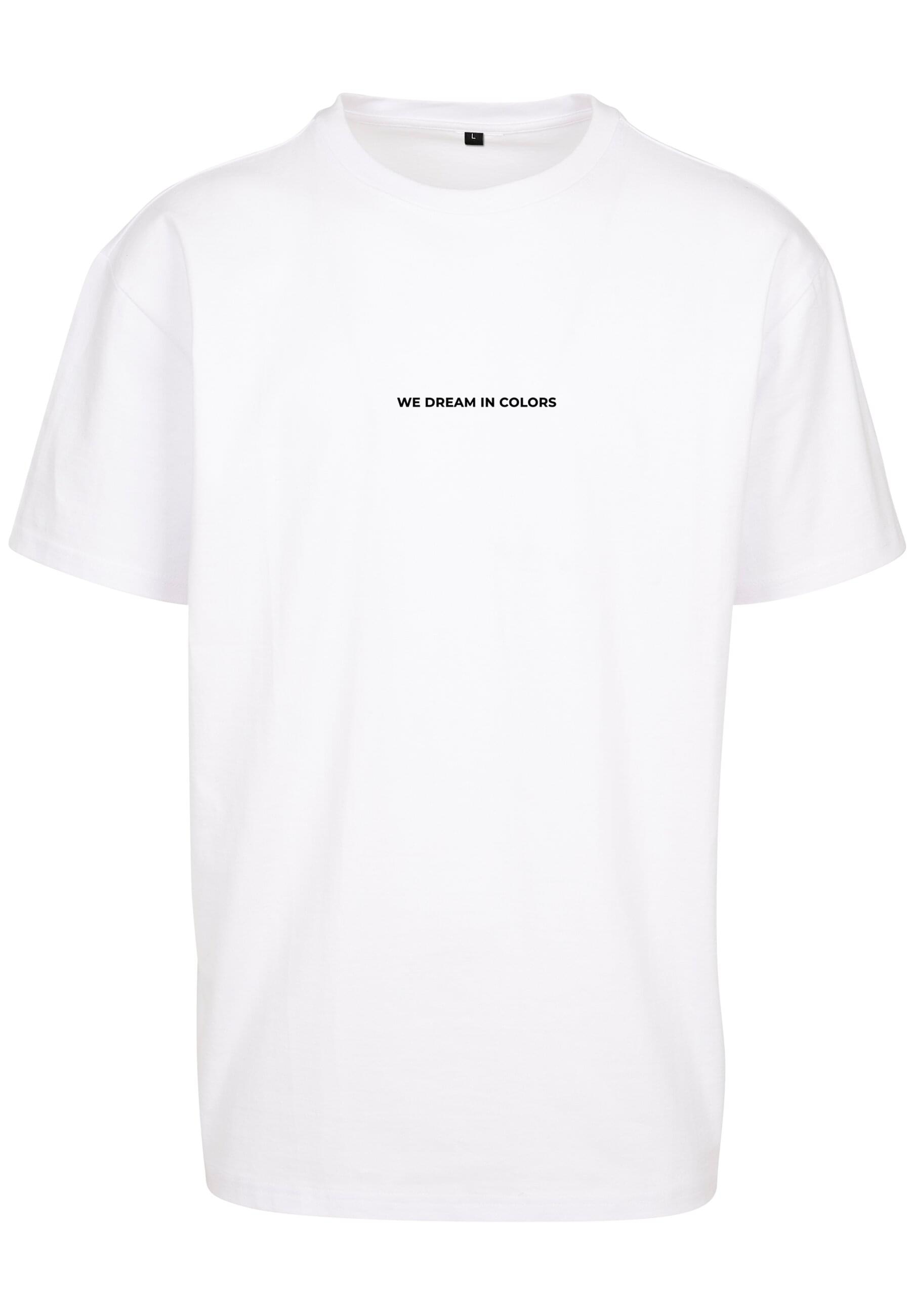 Upscale by Mister Tee Kurzarmshirt »Upscale by Mister Tee Unisex We Dream in Colors Oversize Tee«, (1 tlg.)