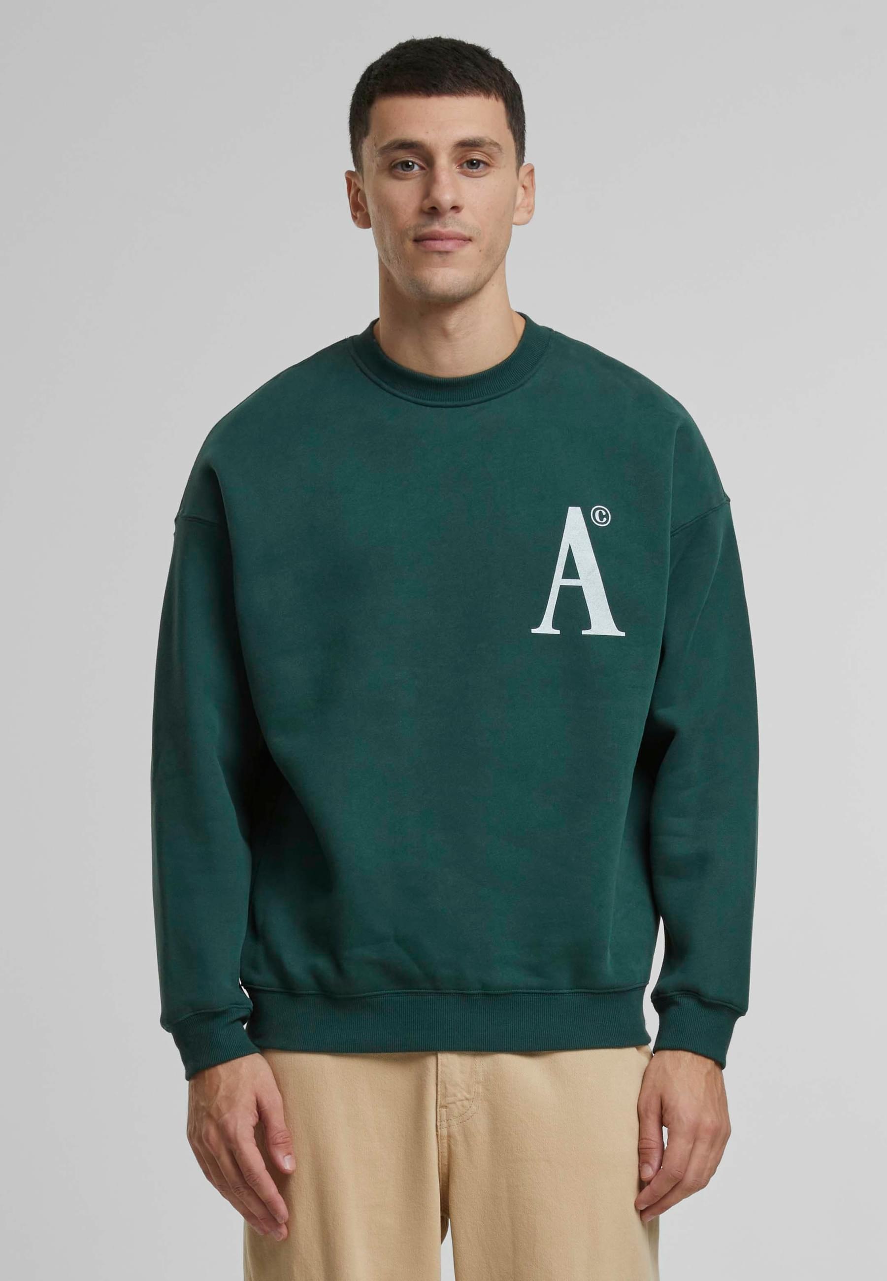 Another Cotton Lab Rundhalspullover »Another Cotton Lab Tennis Society Oversized Sweatshirt«, (1 tlg.)