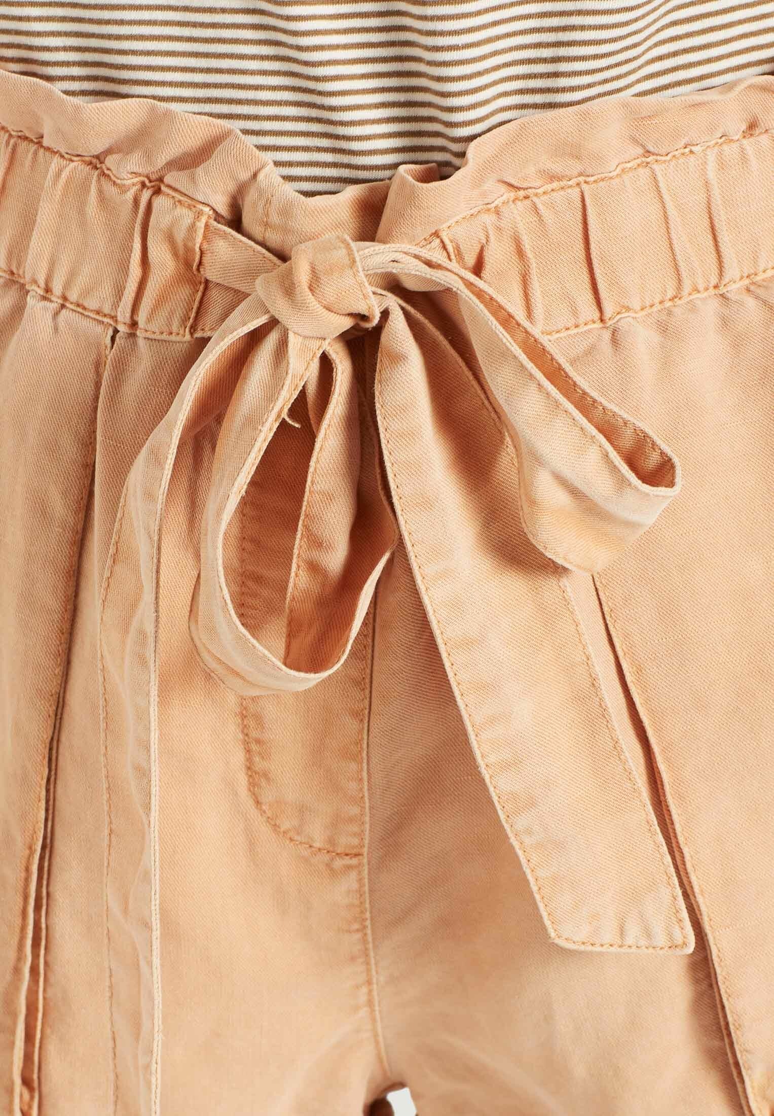 khujo Hotpants »SAYE«, im Loose Fit aus weicher Leinenmischung
