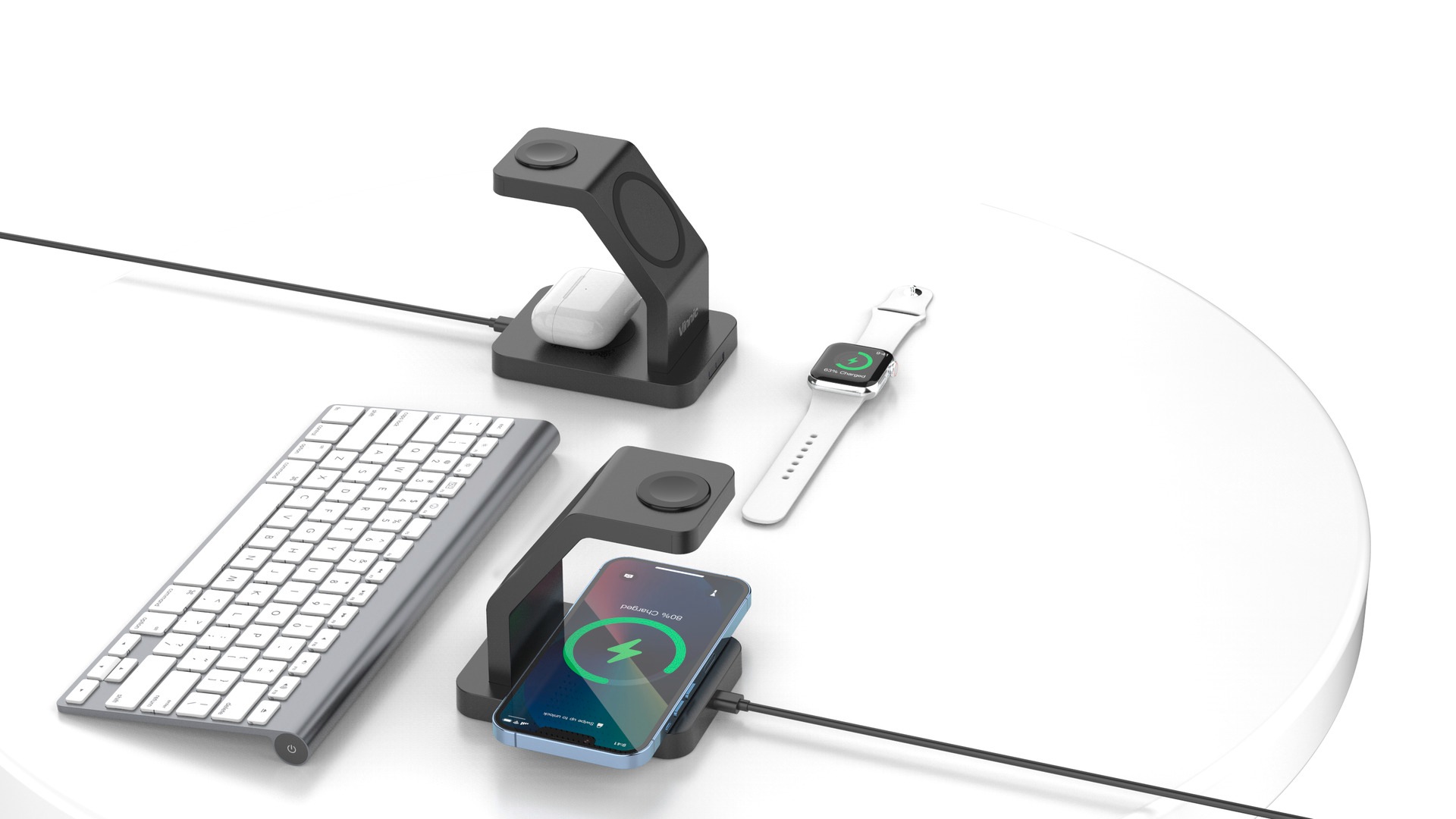Vinnic Wireless Charger »ONTAKE 3-in-1 Magnetic Wireless Charging Dock«