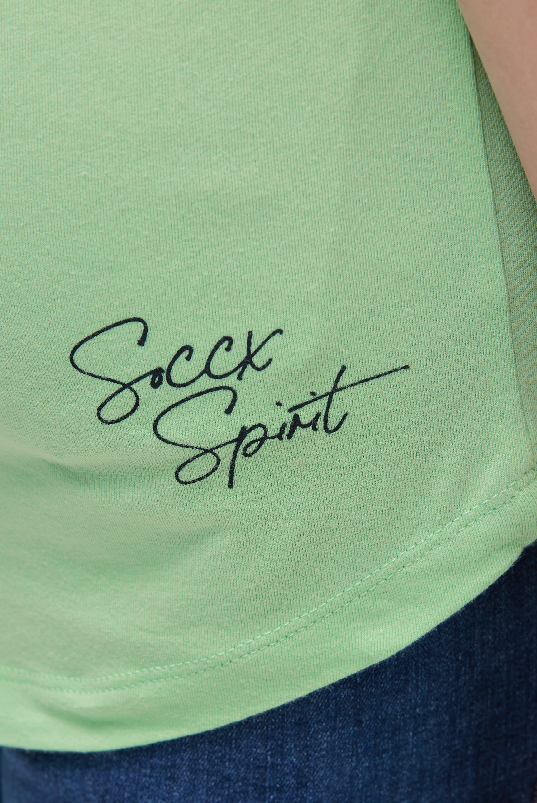 SOCCX Rundhalsshirt mit Baumwolle