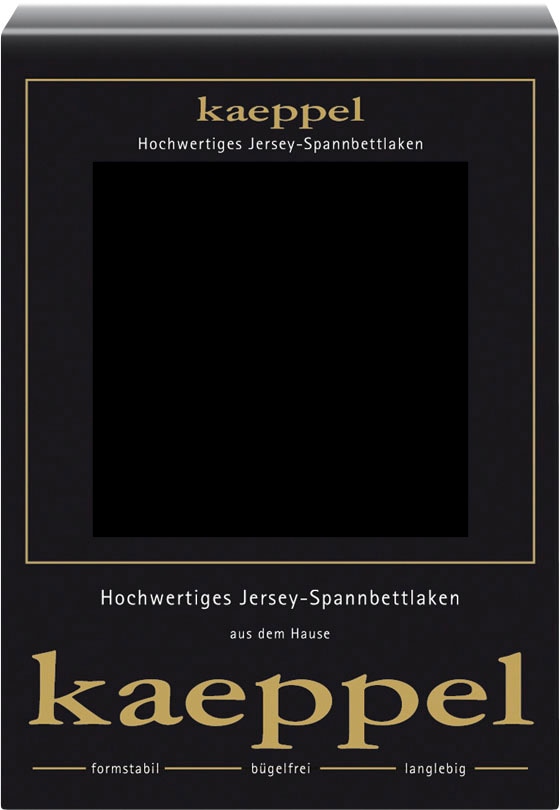 Kaeppel 1100000002199 "Single Jersey Mako Cotton" Bettlaken aus 100% Baumwolle