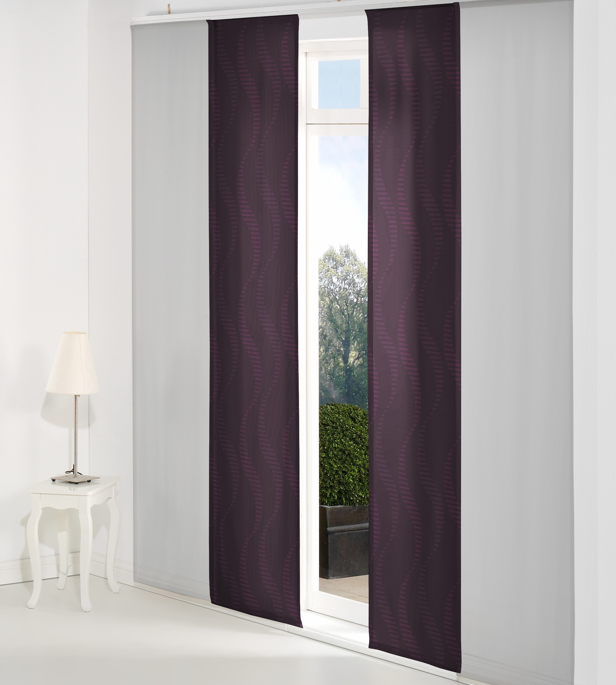 Wirth Schiebegardine "LUPARA" Paneelwagen 1 Stk. tlg. Inkl. Montagezubehör günstig online kaufen