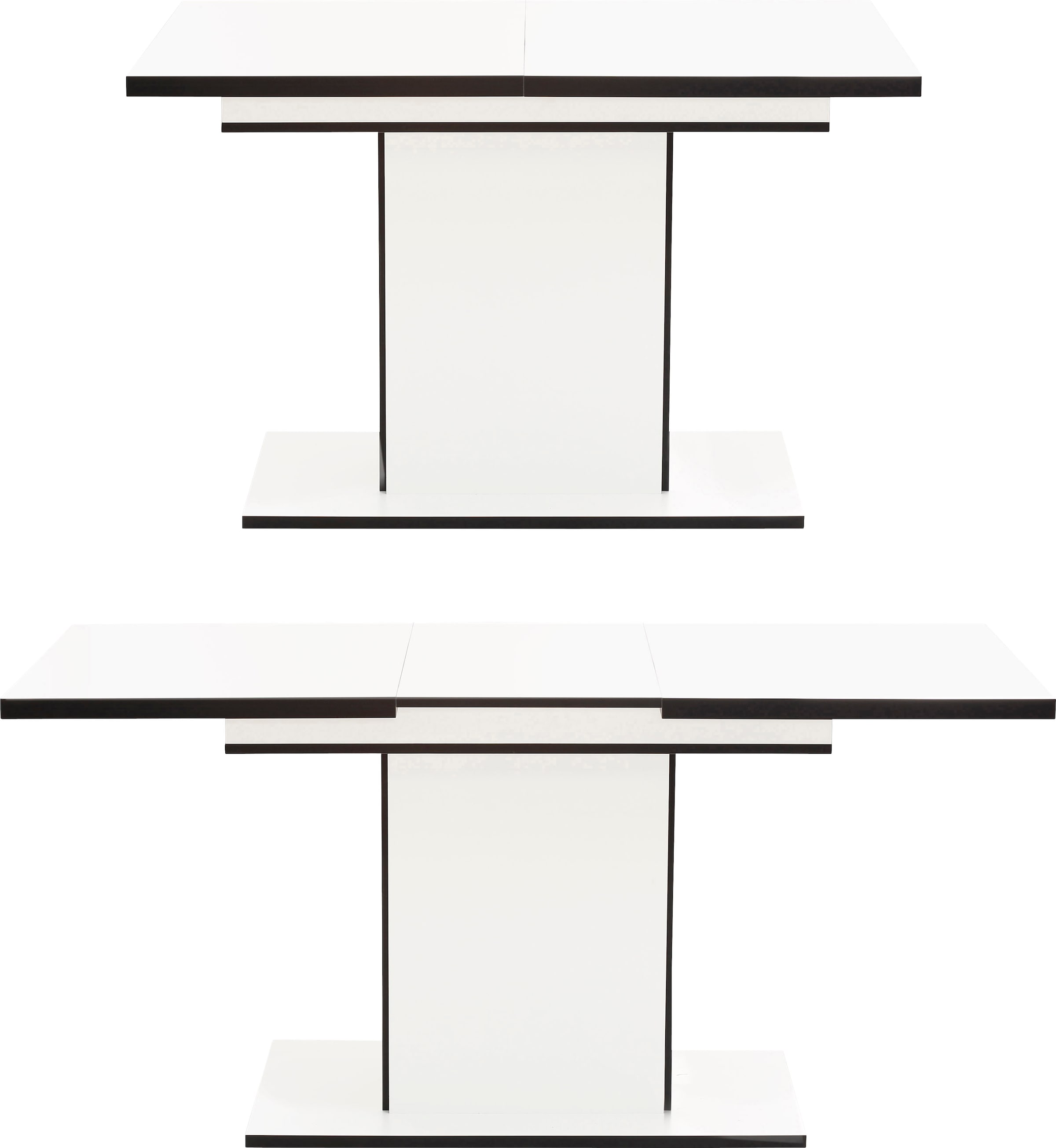 HELA Esstisch »Ariana«, durch innenliegende cm 120-160 Einlegeplatten ausziehbar | kaufen BAUR