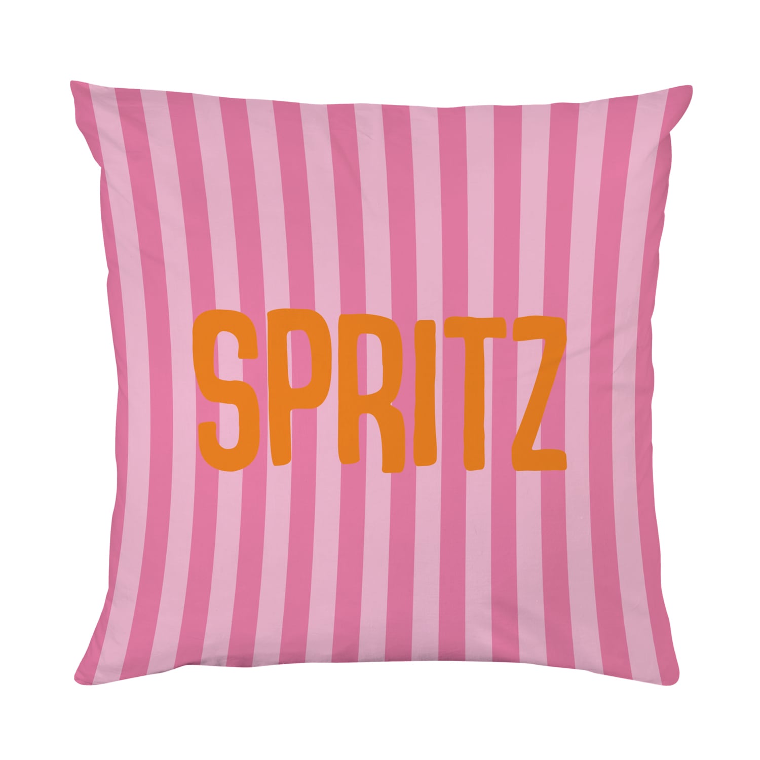 queence Dekokissen "Spritz gestreift" Beidseitig bedruckte Kissenhülle, Kis günstig online kaufen