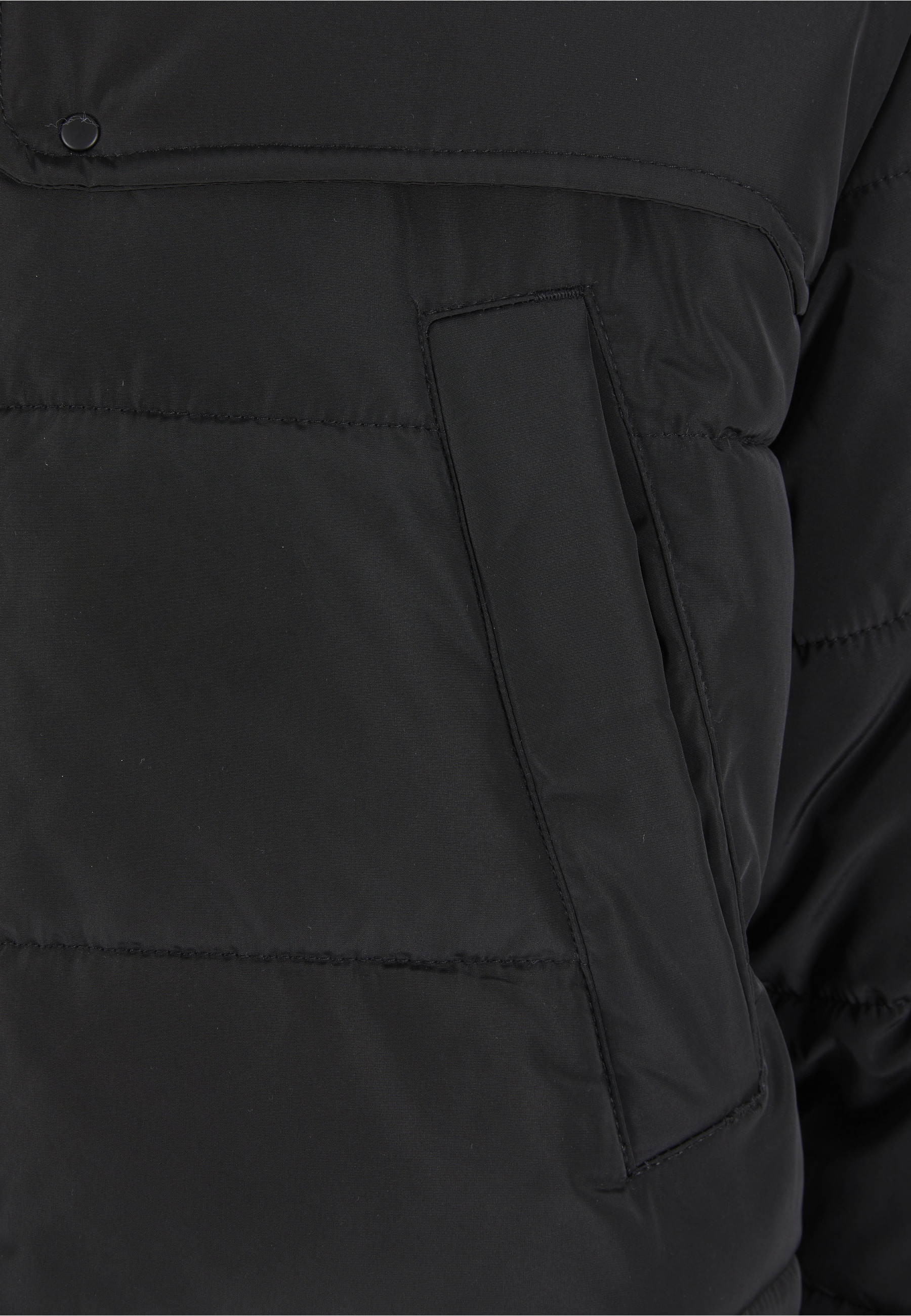 URBAN CLASSICS Winterjacke »Urban Classics Puffer Jacket With Detachable Fur Collar« 1 Stk. tlg. ohne Kapuze