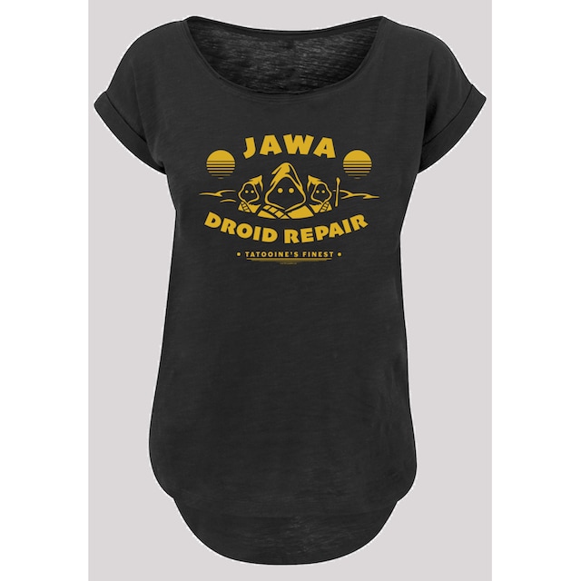 F4NT4STIC Kurzarmshirt »Damen Star Wars Jawa Droid Repair with Ladies Long  Slub Tee«, (1 tlg.) kaufen | BAUR