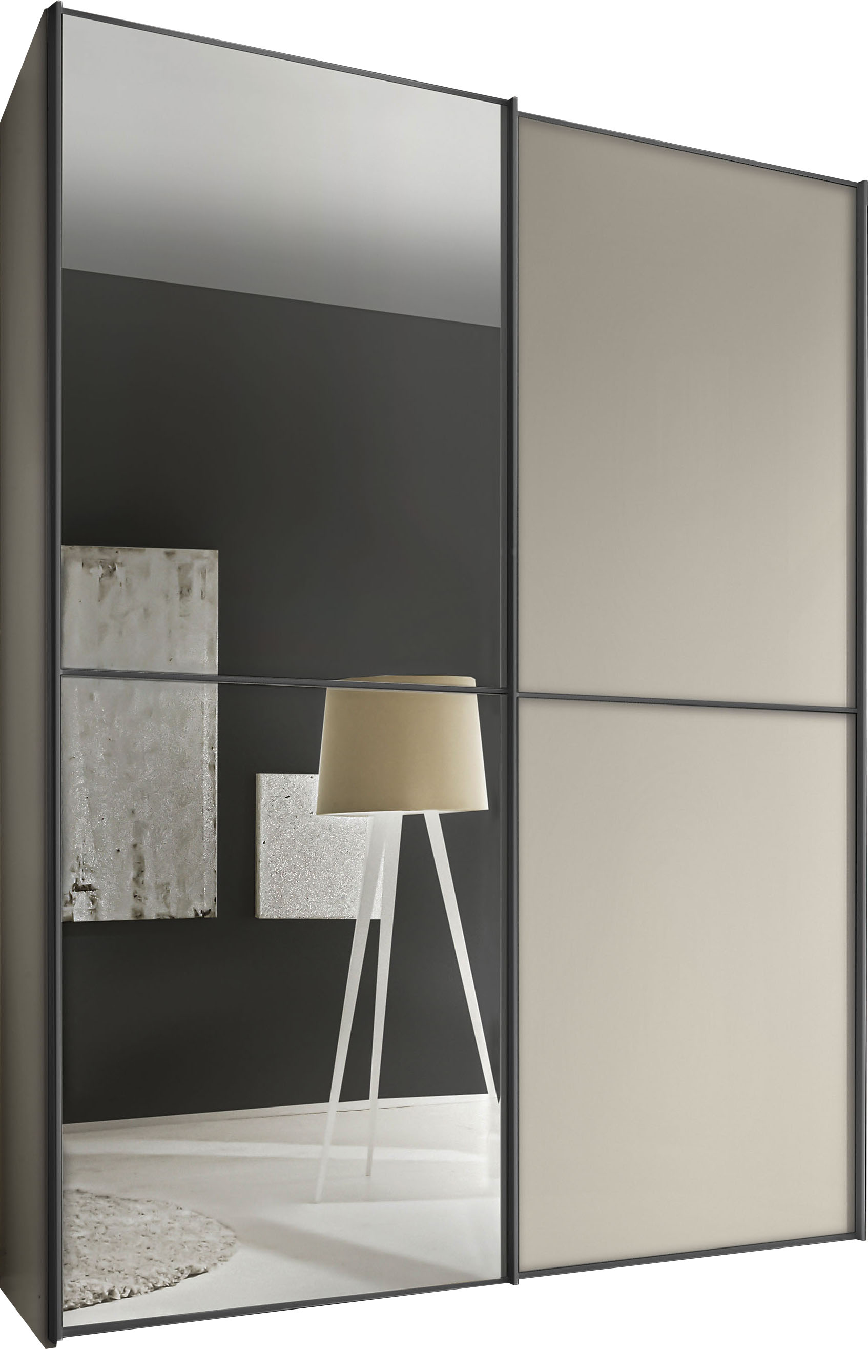 STAUD Schwebetürenschrank "Sinfonie Plus, edles Design in hochwertiger Qualität, Made in Germany" Mit vier verschiedenen Ausstattungsvarianten