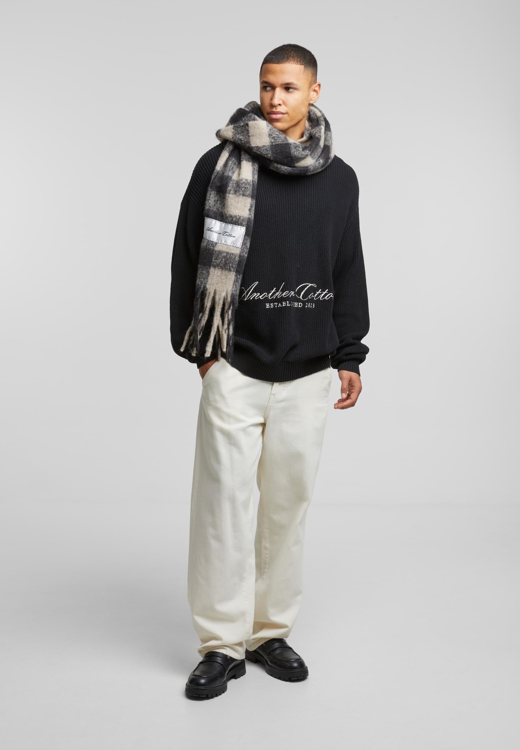 Another Cotton Lab Rundhalspullover »Another Cotton Lab Established Knit Sweater«, (1 tlg.)
