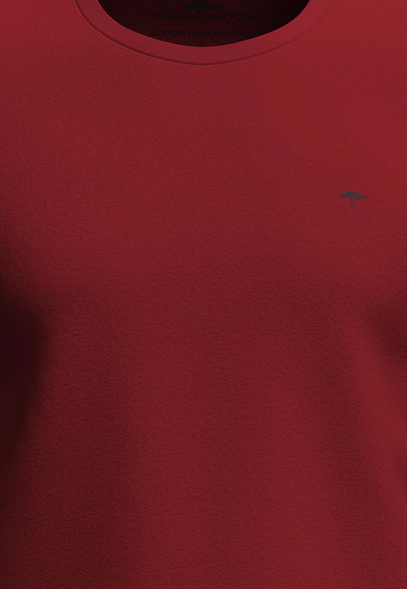 Thumbnail - FYNCH-HATTON T-Shirt, Sommershirt mit Logo Stickerei