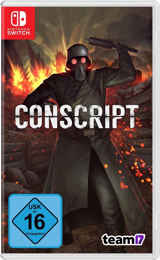 ASTRAGON Spielesoftware "Conscript - Deluxe Edition", Nintendo Switch, transparent, Spielesoftware
