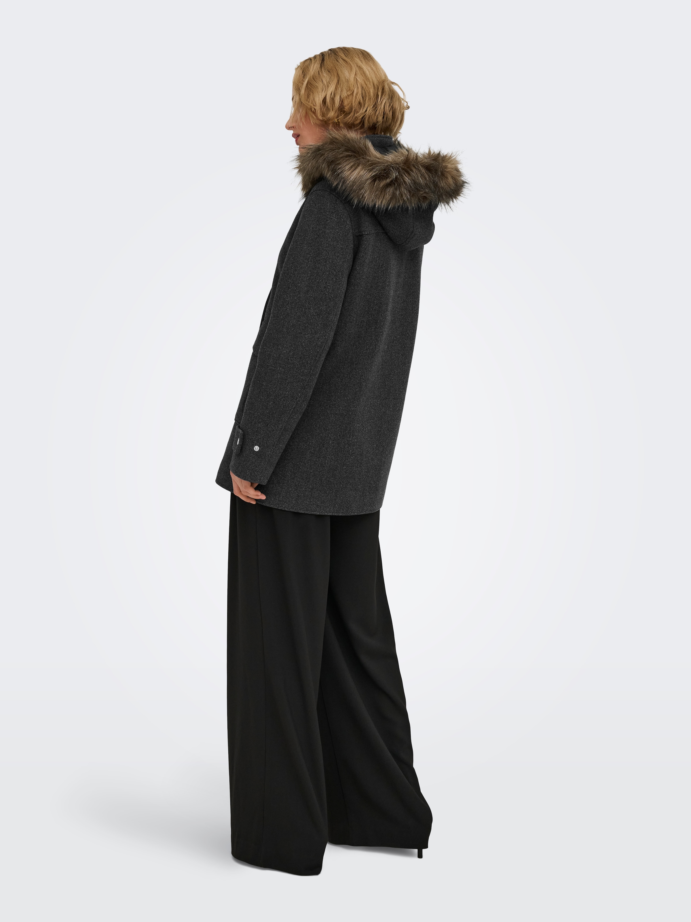ONLY Parka »ONLBLAKE FUR HOOD PARKA COAT CC OTW« mit Kapuze Kunstfaser
