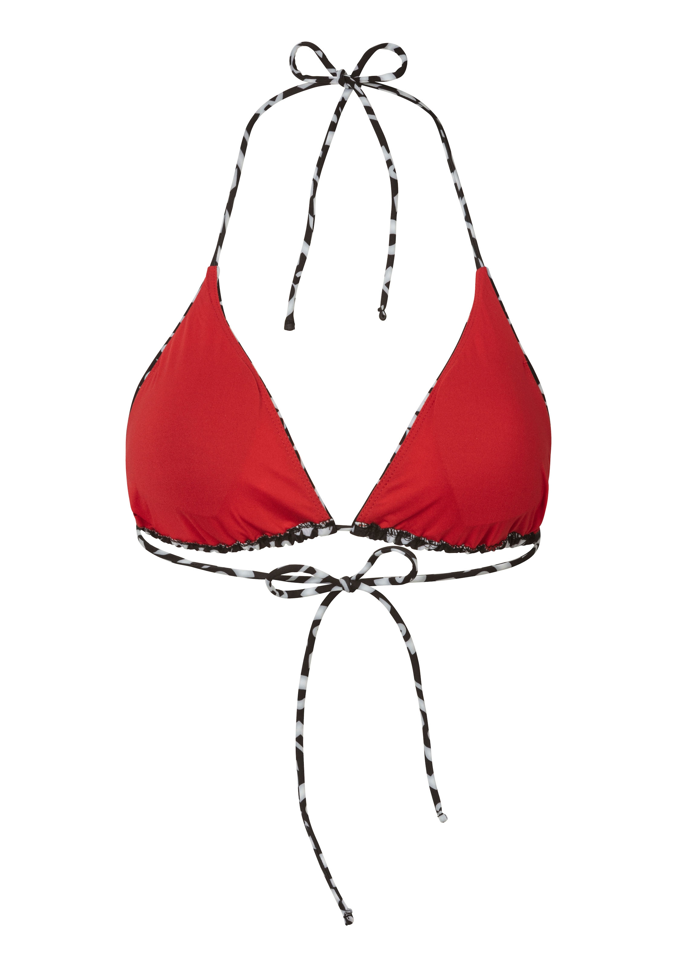 HUGO Underwear Maudymosi kostiumėlio viršutinė dalis »BONNIE TRIANGLE« su papuošimu