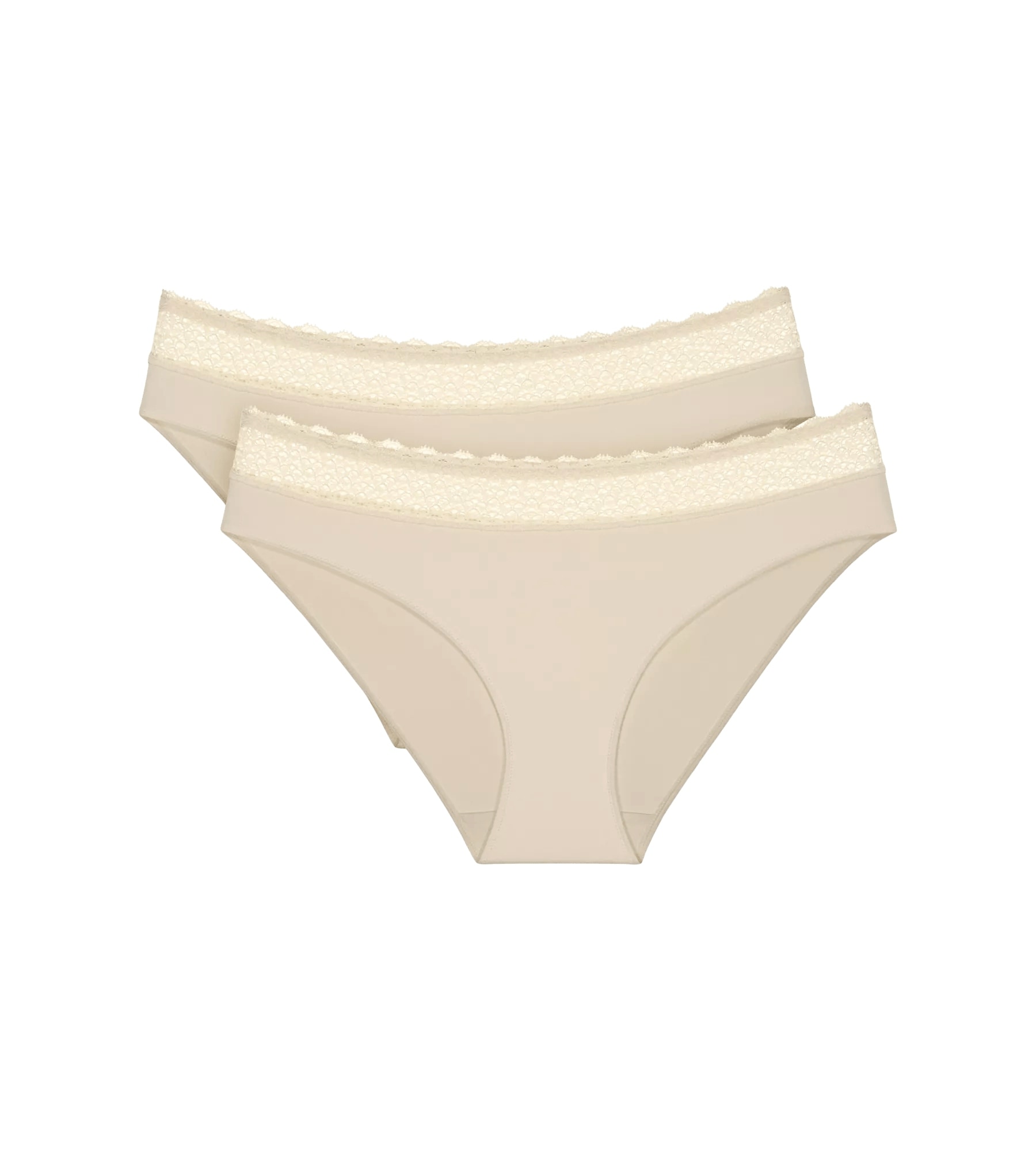Triumph Tai-Slip »Feel of Modal« 2erPack,  seidig-weich, Spitzenbund