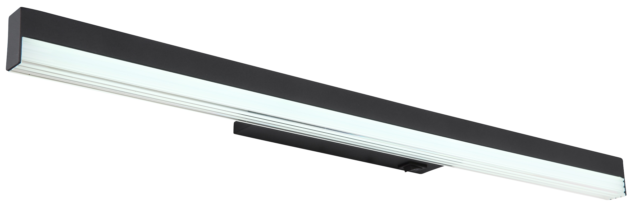 GLOBO LIGHTING LED Wandleuchte »SALLO«, Leuchtmittel LED-Modul | LED fest integriert, Wandlampe/schwarz/3000K/6000K/Stufenschalter/opal/Wohnzimmer/Flur