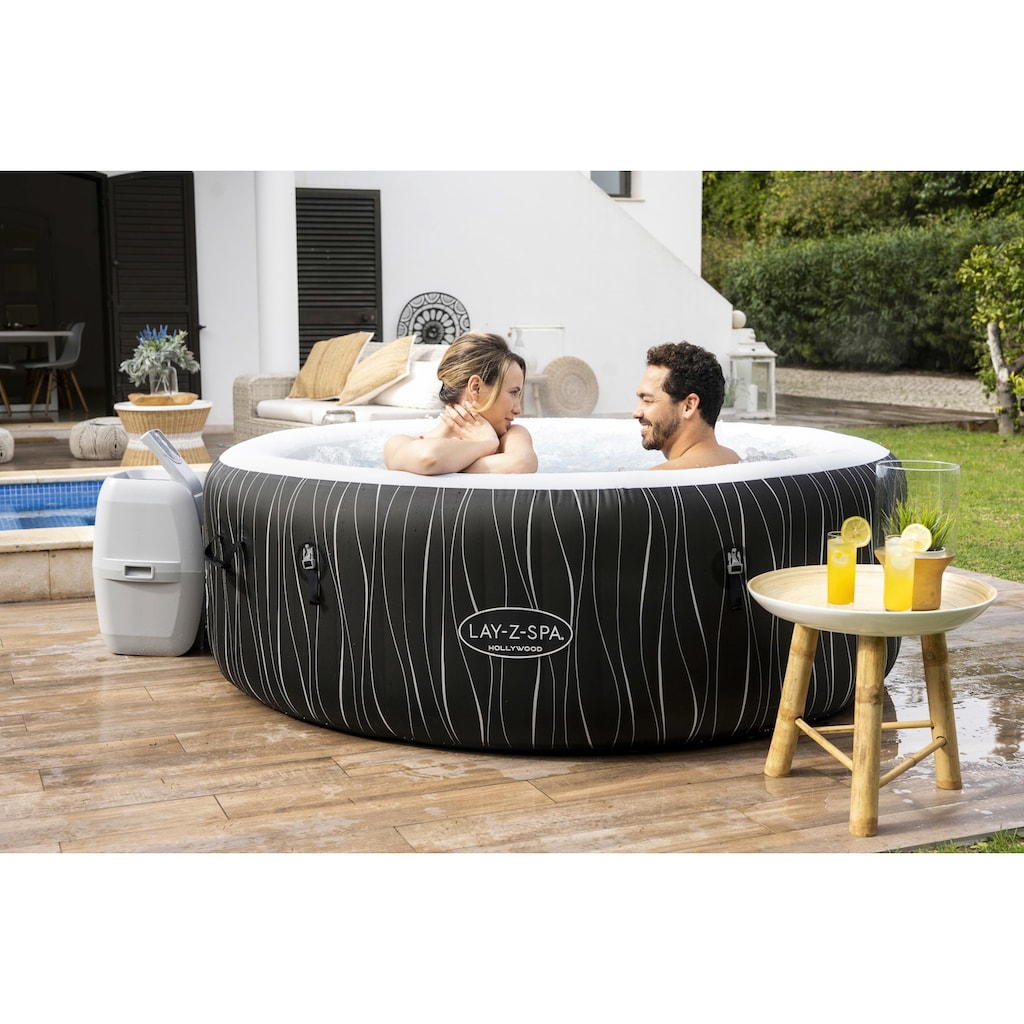 Bestway Whirlpool »LAY-Z-SPA® LED-Hollywood AirJet™«