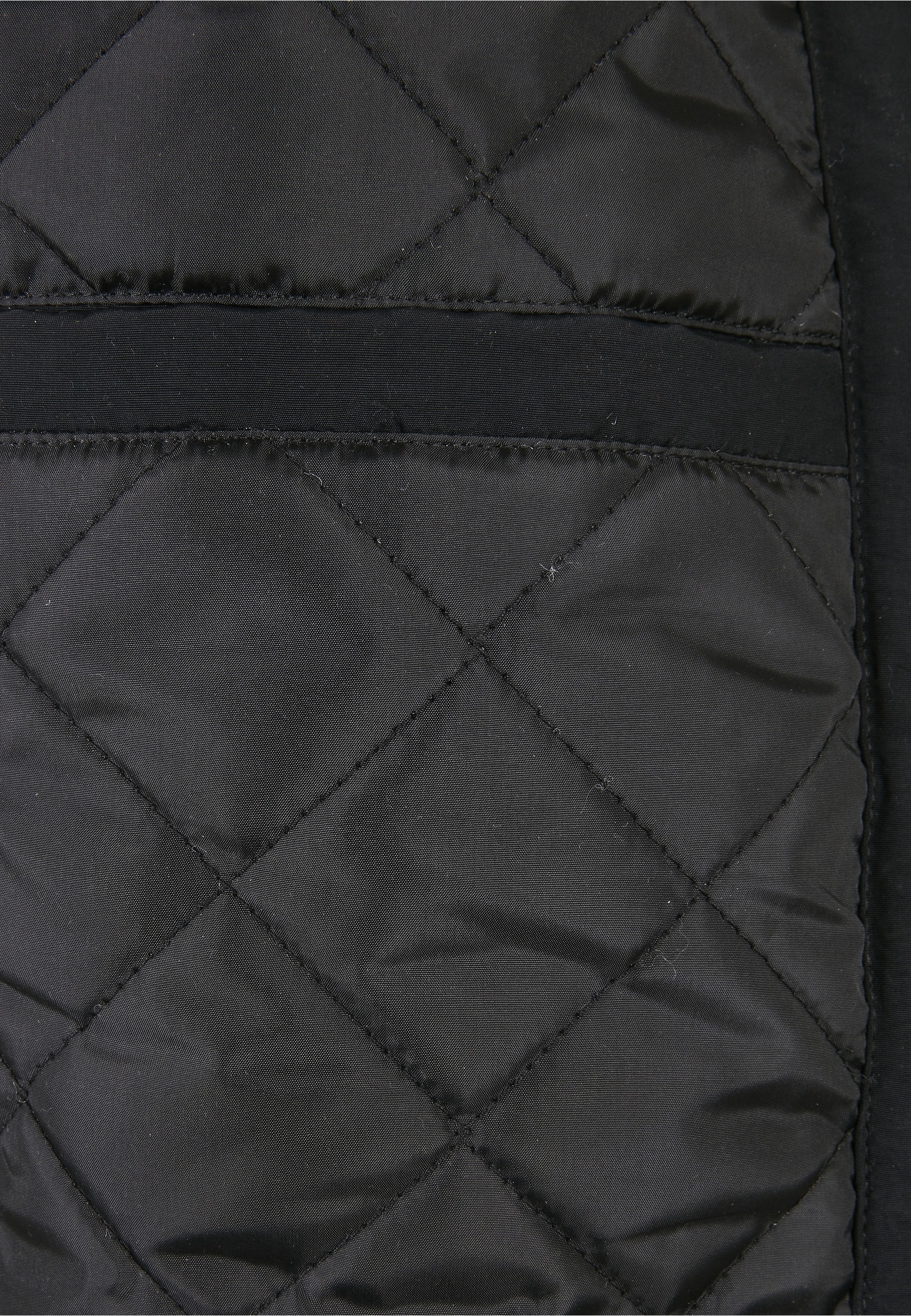 URBAN CLASSICS Winterjacke »Urban Classics Herren Light Parka« 1 Stk. tlg. mit Kapuze