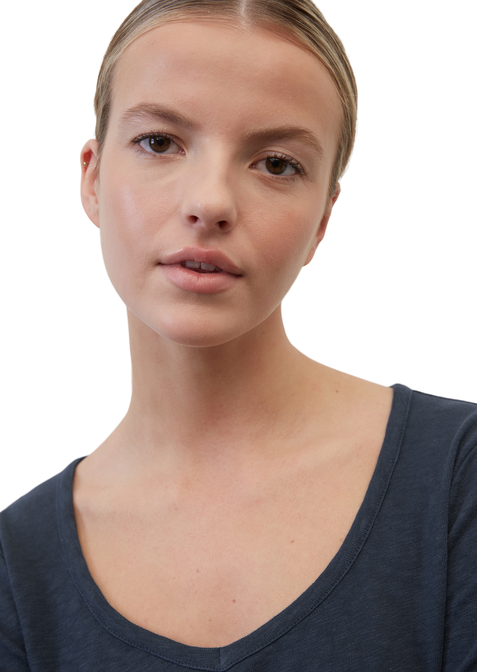 Marc O'Polo DENIM Langarmshirt »aus Heavy Cosy Slub Jersey«