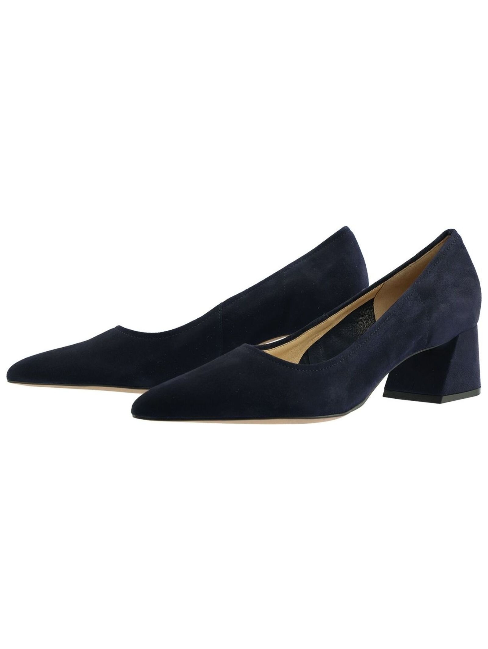 Pumps HÖGL "Högl Pumps Veloursleder", Damen, Gr. 37,5, schwarz, Veloursleder, Schuhe Pumps 6