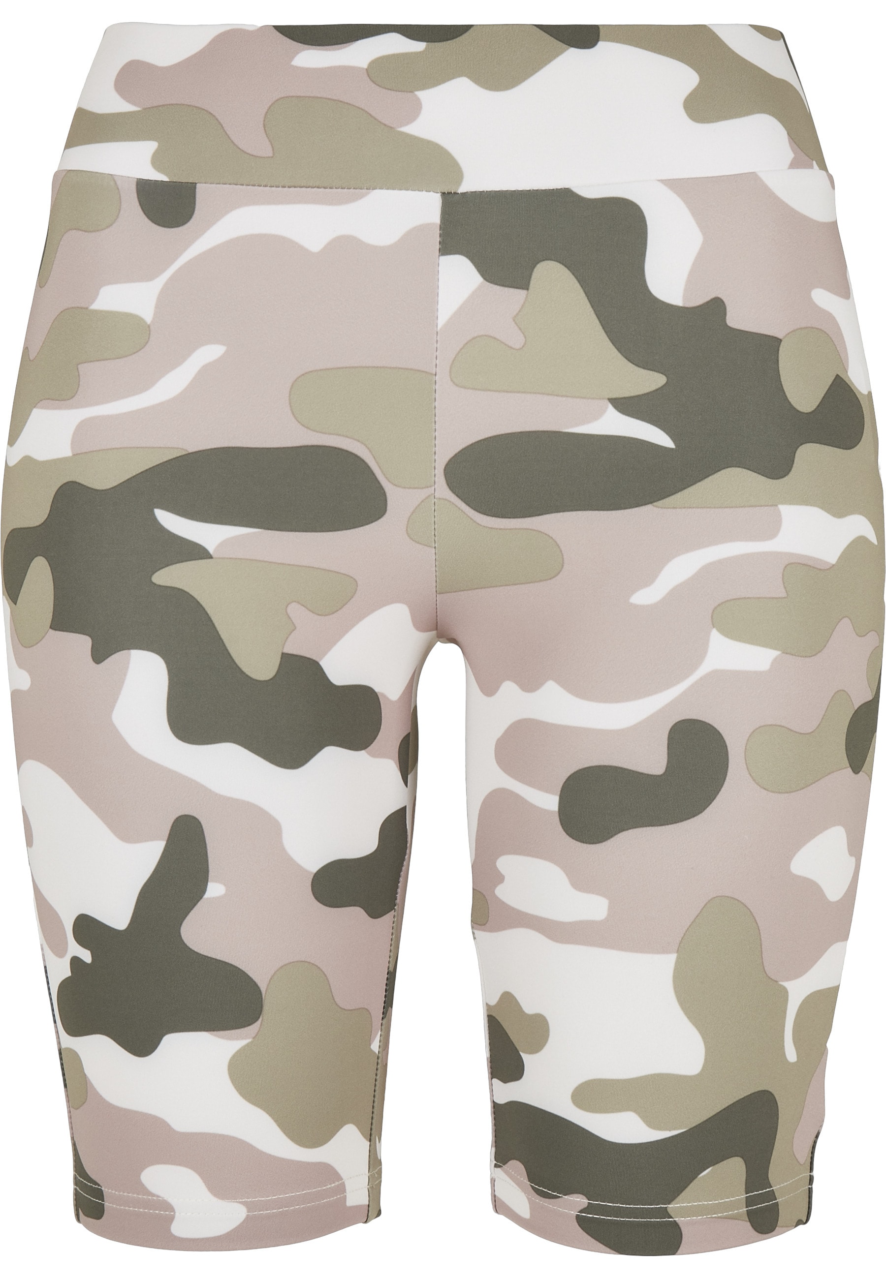 URBAN CLASSICS Stoffhose "Urban Classics Damen Ladies High Waist Camo Tech günstig online kaufen