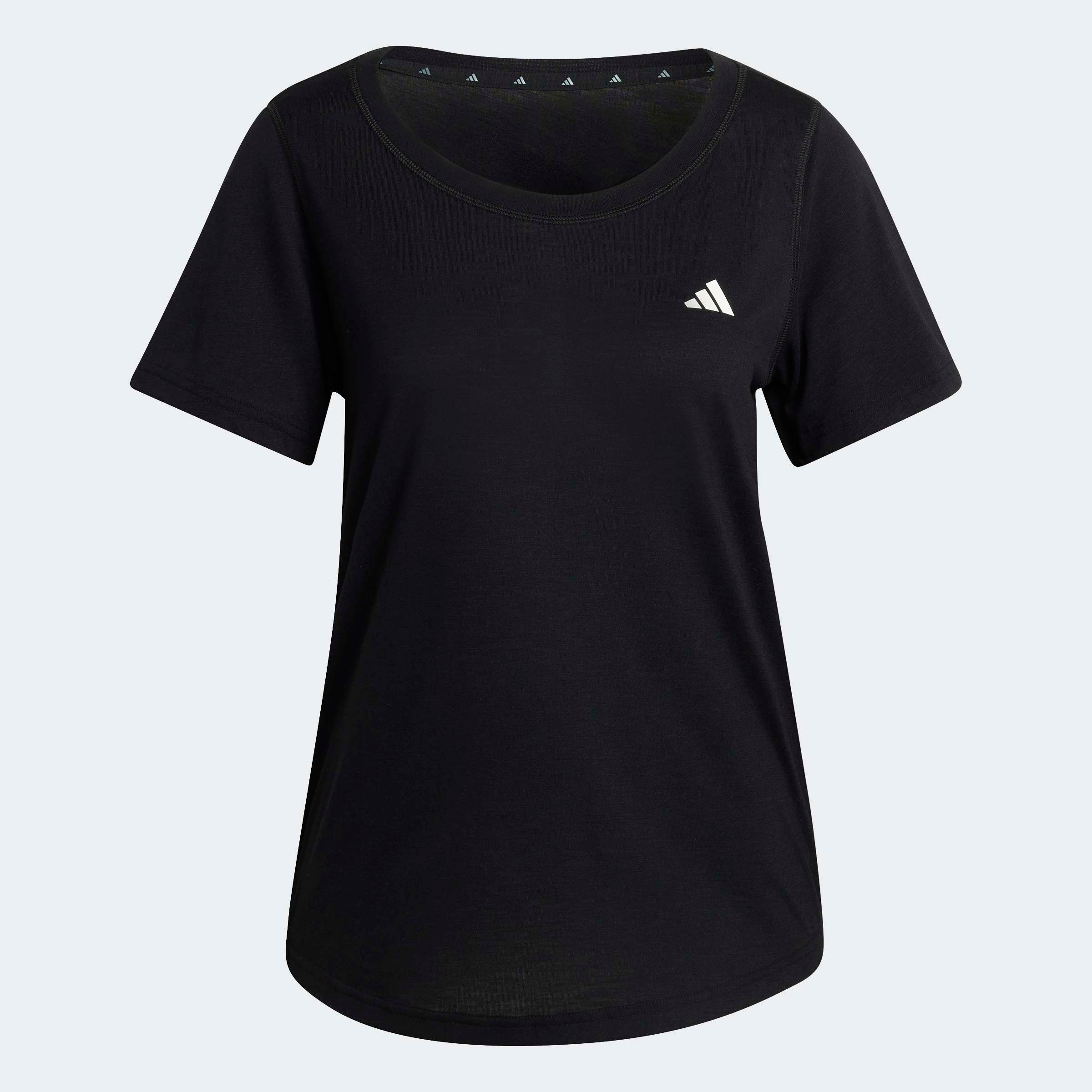 adidas Performance T-Shirt »WORKOUT ESSENTIALS MIT TIEFEM AUSSCHNITT« für sportliche Looks im Alltag und beim Training, ohne Verschluss