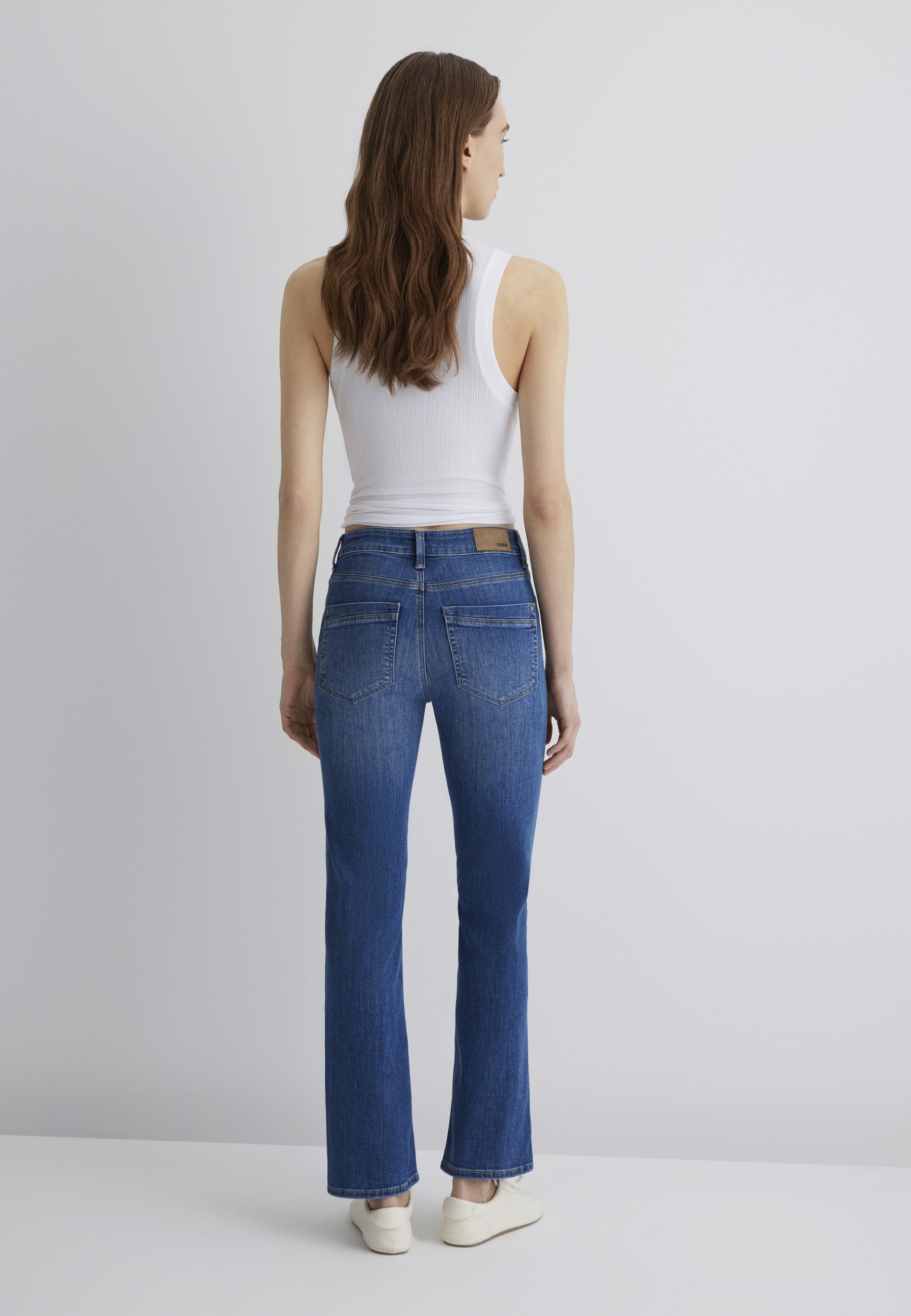 Mavi Straight-Jeans »KENDRA« gerde Form
