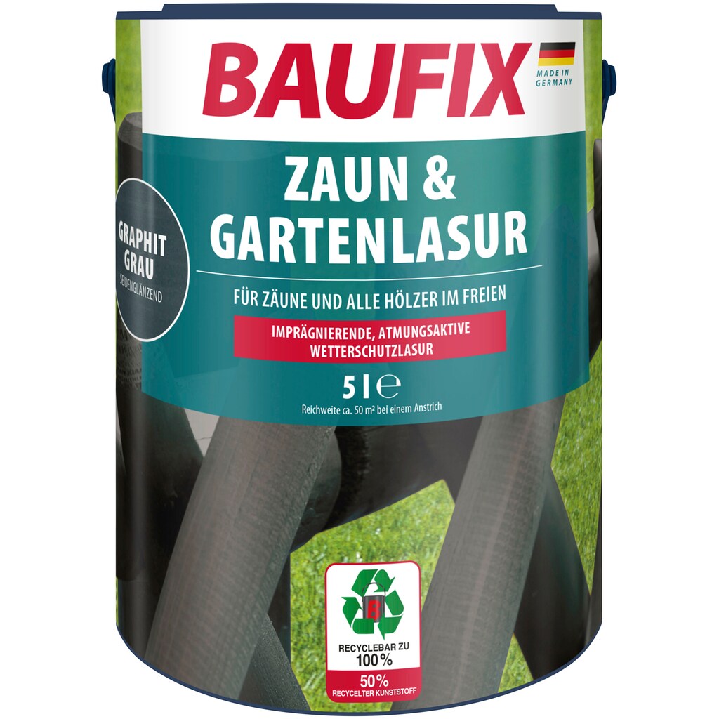 Baufix Holzschutzlasur »Zaun & Gartenlasur«