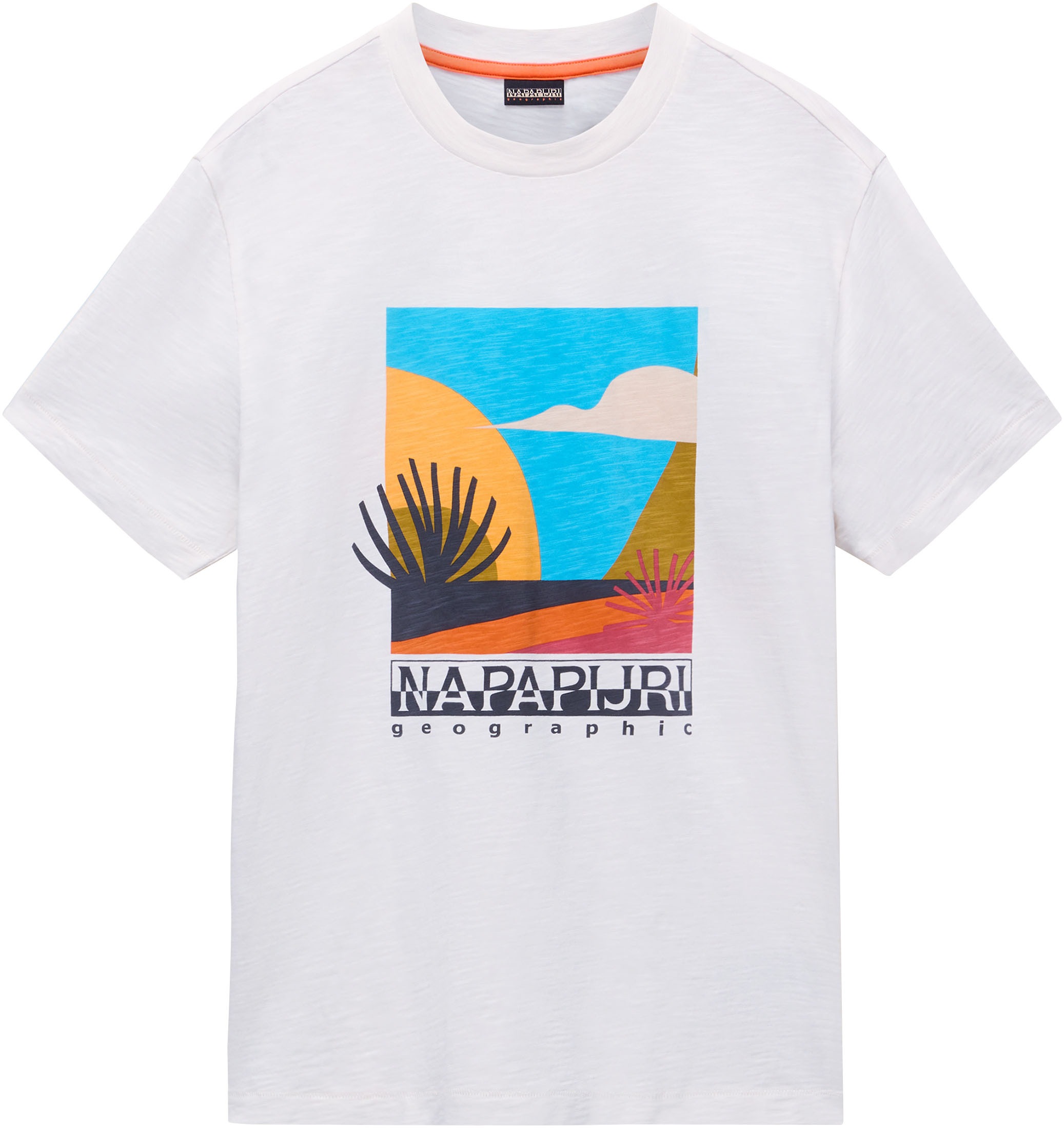 Napapijri Kurzarmshirt »S-ARBIA SS«, Mit Rundhalsausschnitt