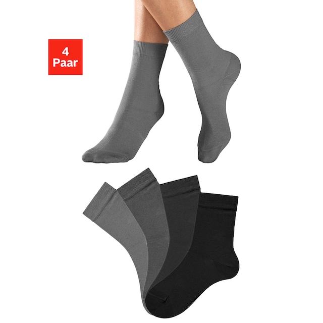 H.I.S Socken, (Set, 4 Paar), in unterschiedlichen Farbzusammenstellungen ▷  für | BAUR