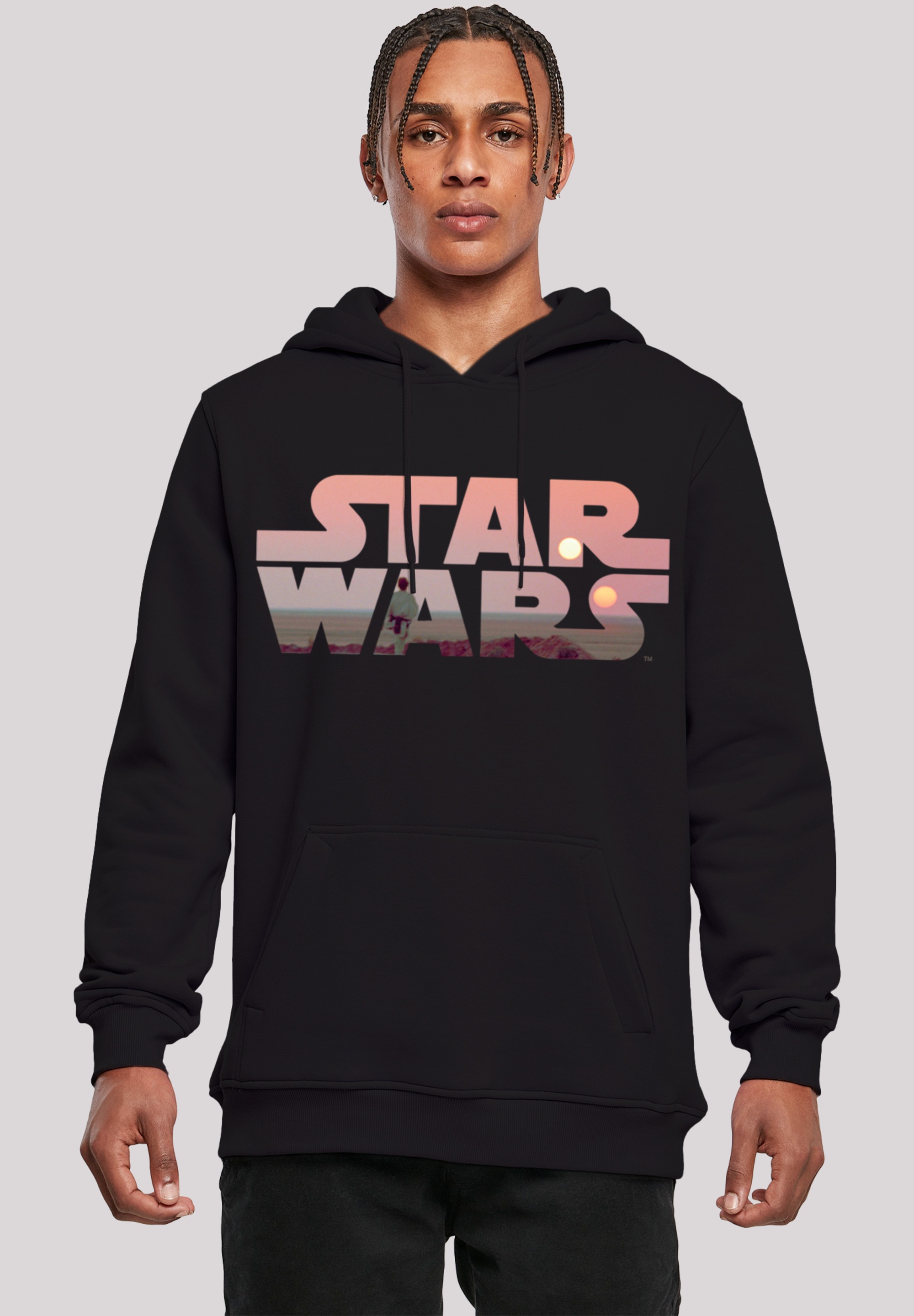 F4NT4STIC Kapuzenpullover »Herren Star Wars Hoody«, Heavy tlg.) für Tatooine (1 with ▷ BAUR Logo 