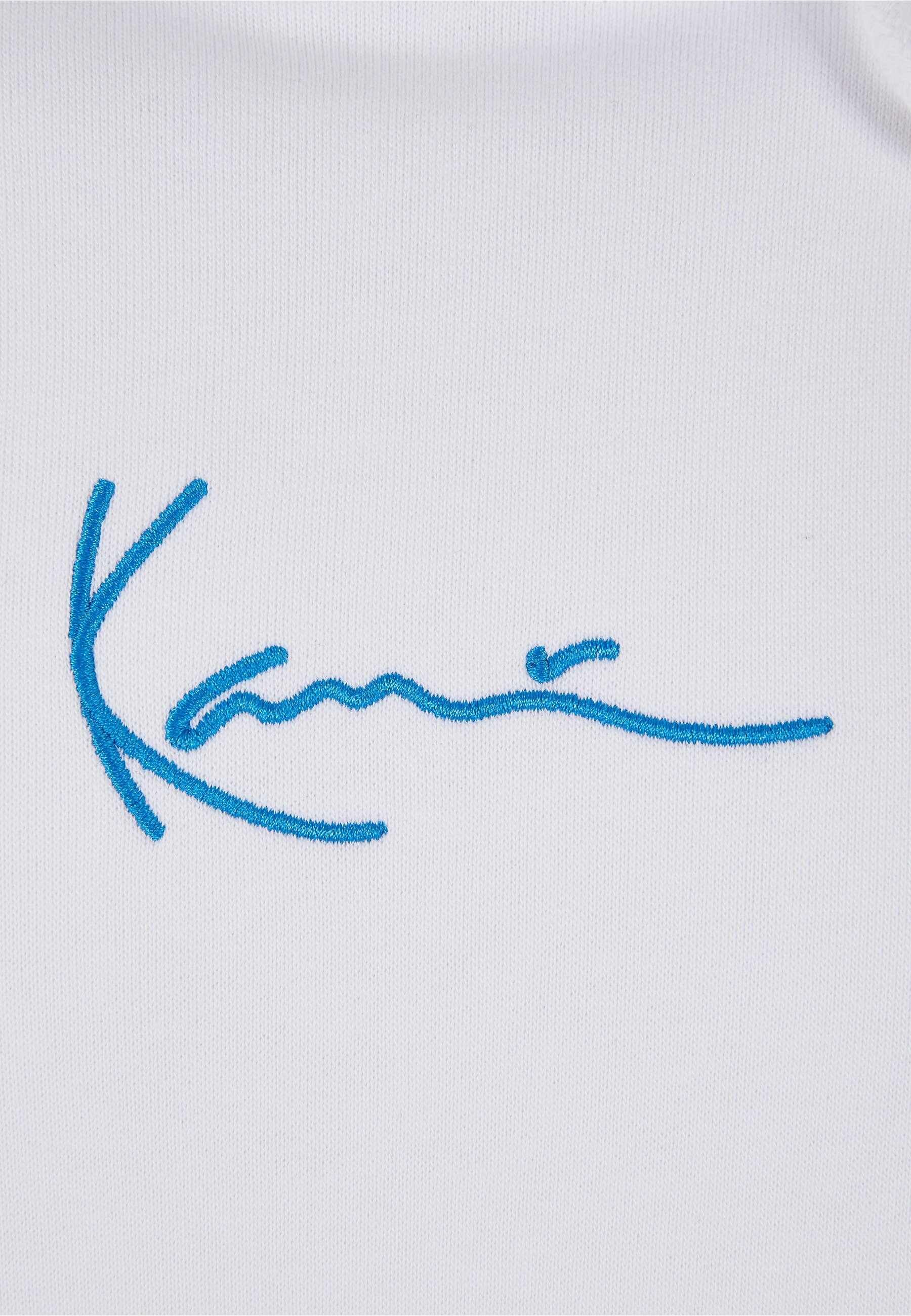 Kapuzensweatshirt KARL KANI "Karl Kani Herren Karl Kani Small Signature Blue Logo Hoodie", Herren, Gr. XL, weiß, 100% Baumwolle, Sweatshirts 3