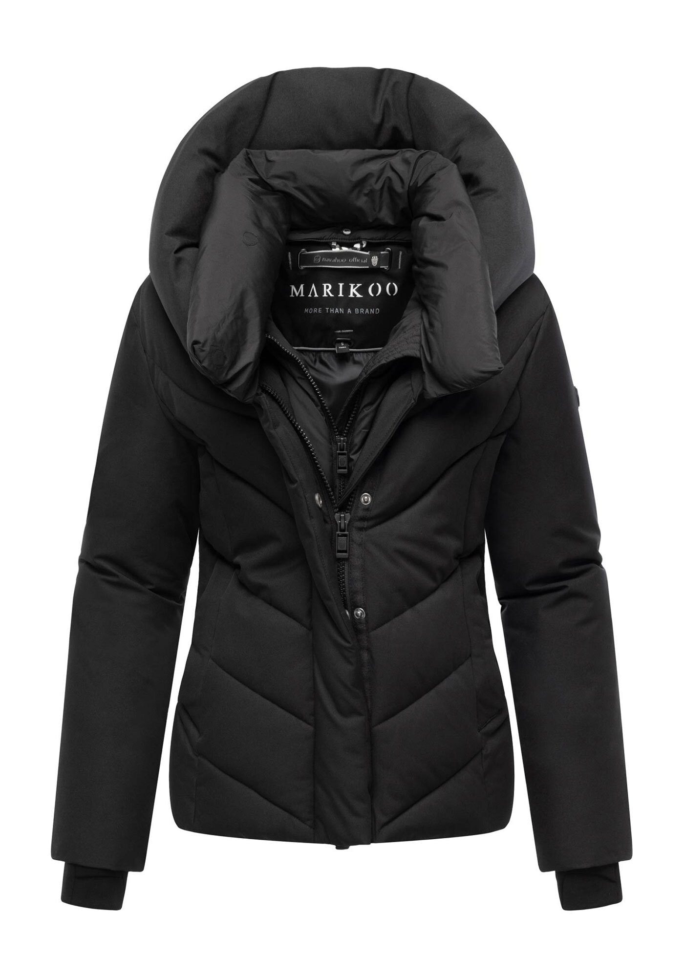 Marikoo Winterjacke »Nadiraa« 2-in-1 Funktion Herausnehmbare Polyester-Innenteil