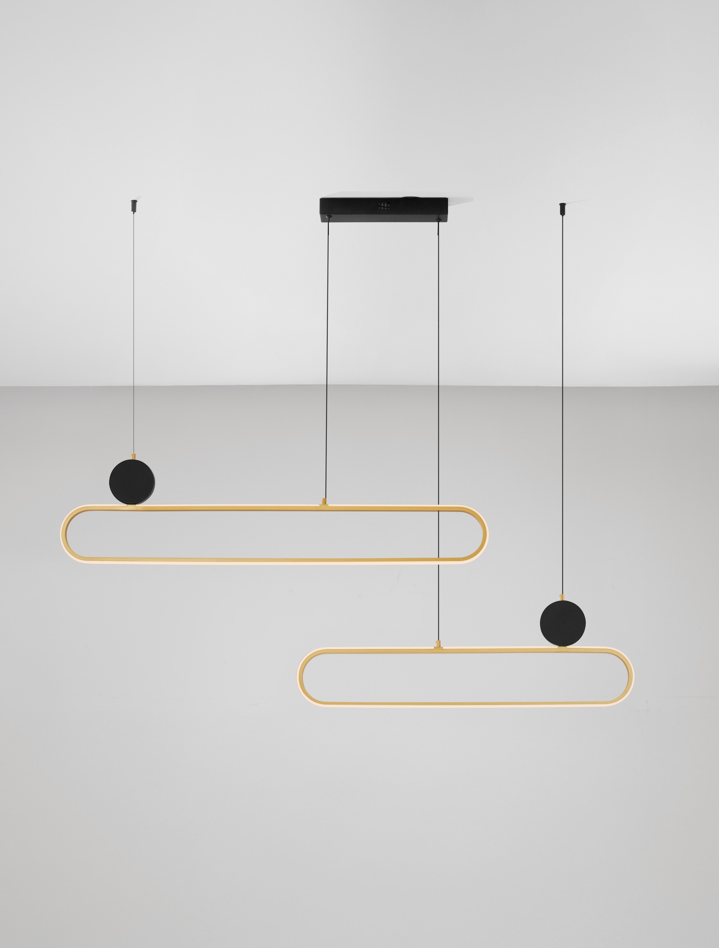 Nova Luce Pendelleuchte »LIAISE«, 2 flammig