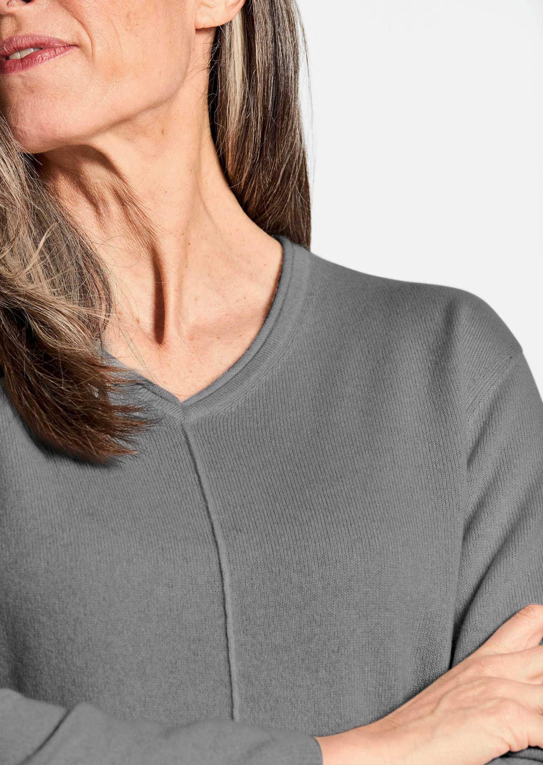 GOLDNER Strickpullover »Kaschmirpullover mit V-Ausschnitt Kaschmirpullover mit V-Ausschnitt«