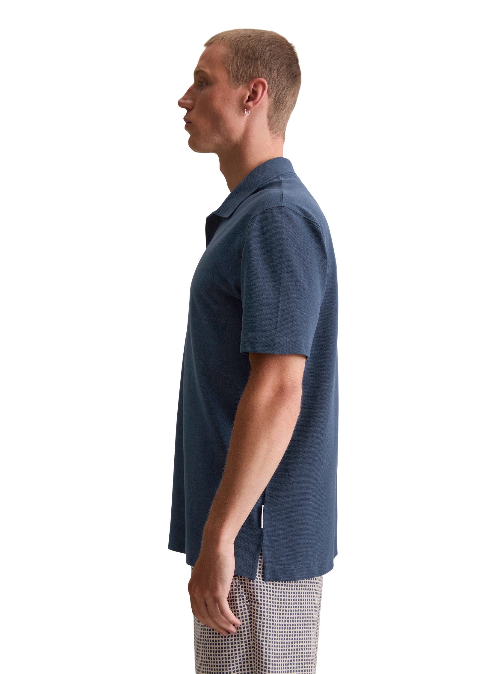 Marc O'Polo DENIM Poloshirt »aus reiner Bio-Baumwolle«