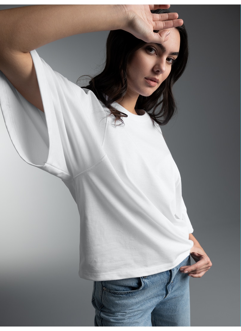 Trigema T-Shirt "TRIGEMA Oversized T-Shirt mit weiten Ärmeln" 1 günstig online kaufen