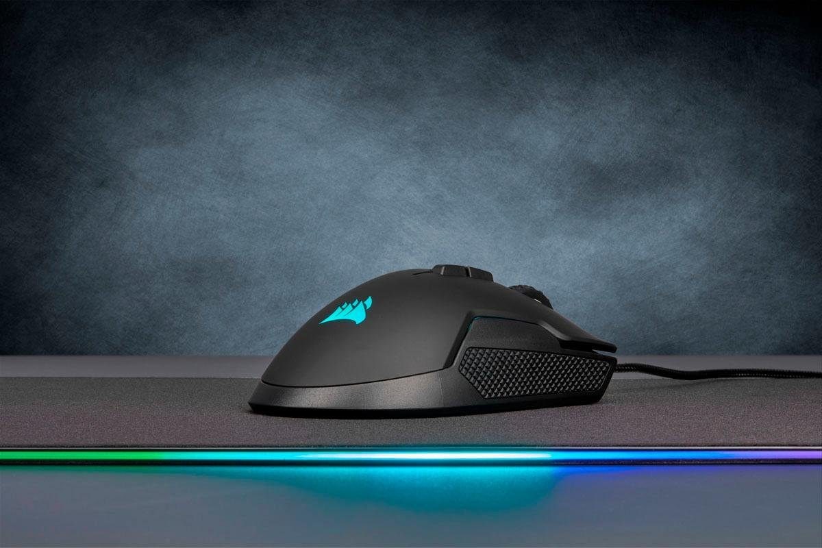 Corsair Gaming-Maus »GLAIVE RGB PRO Aluminium«, kabelgebunden