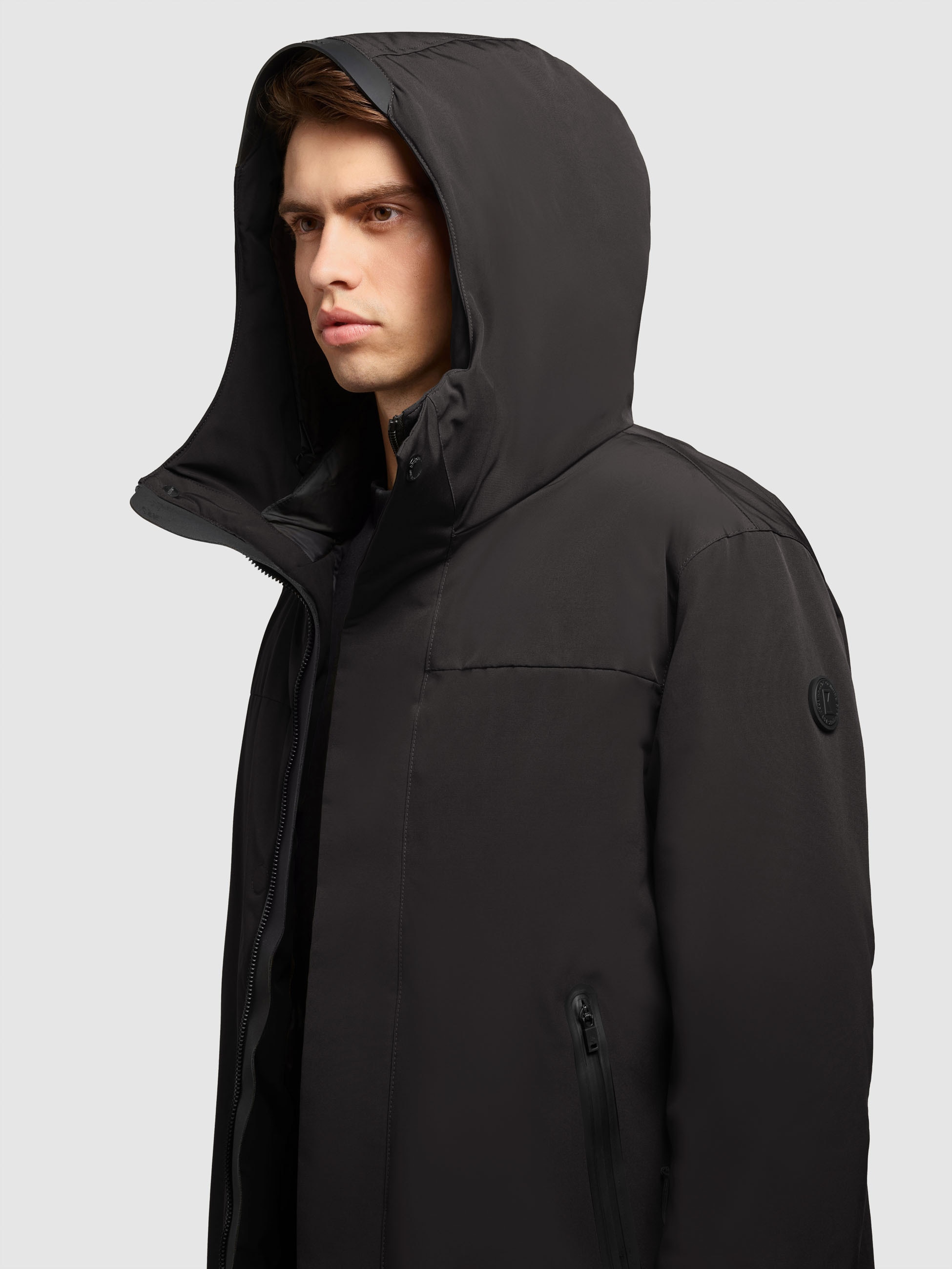 khujo Anorak »KANN2« mit Kapuze